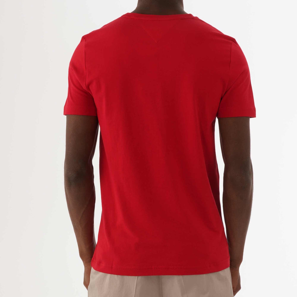 Tommy Hilfiger Logo T-Shirt - Haute Red