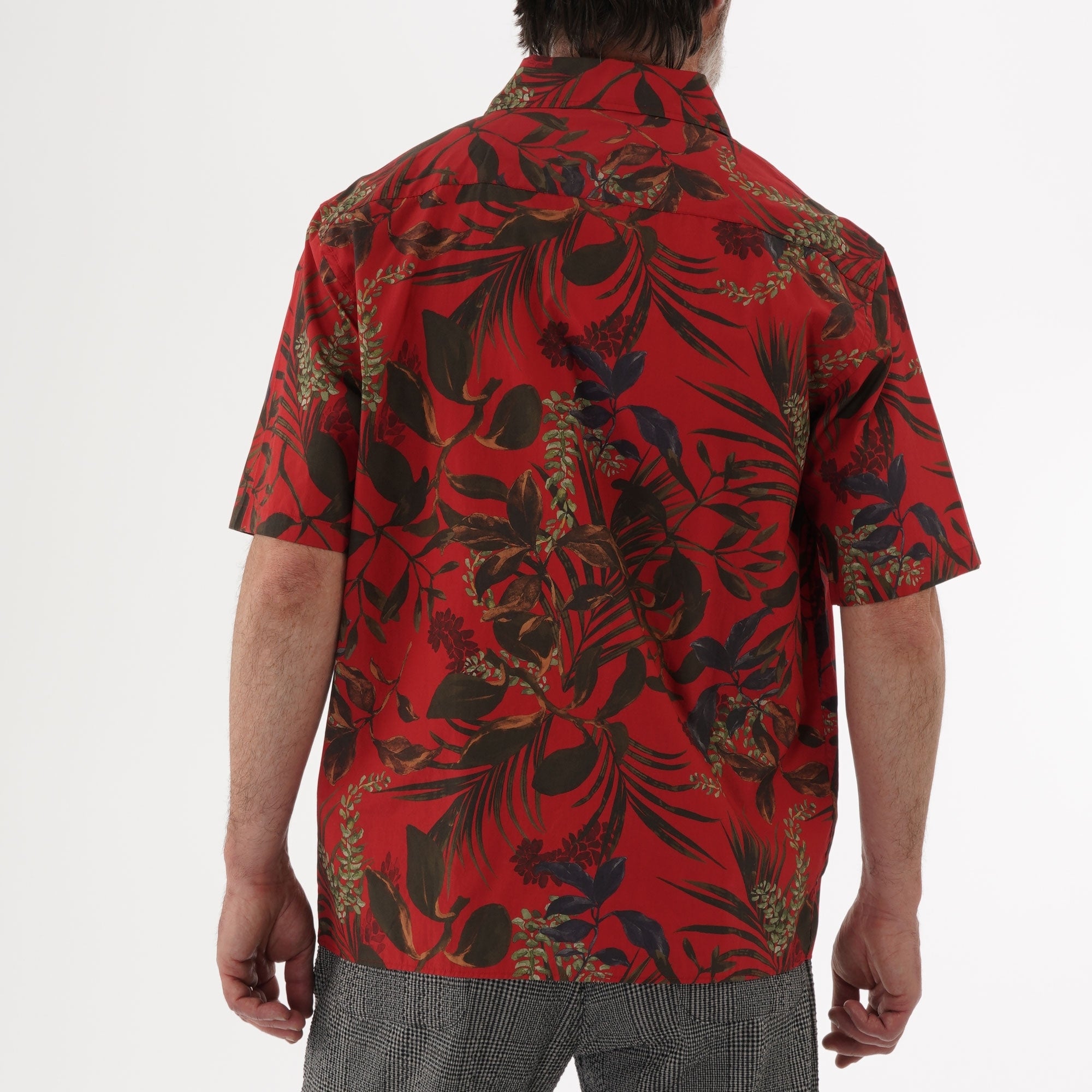Norse Projects Carsten Print Shirt - Askja Red
