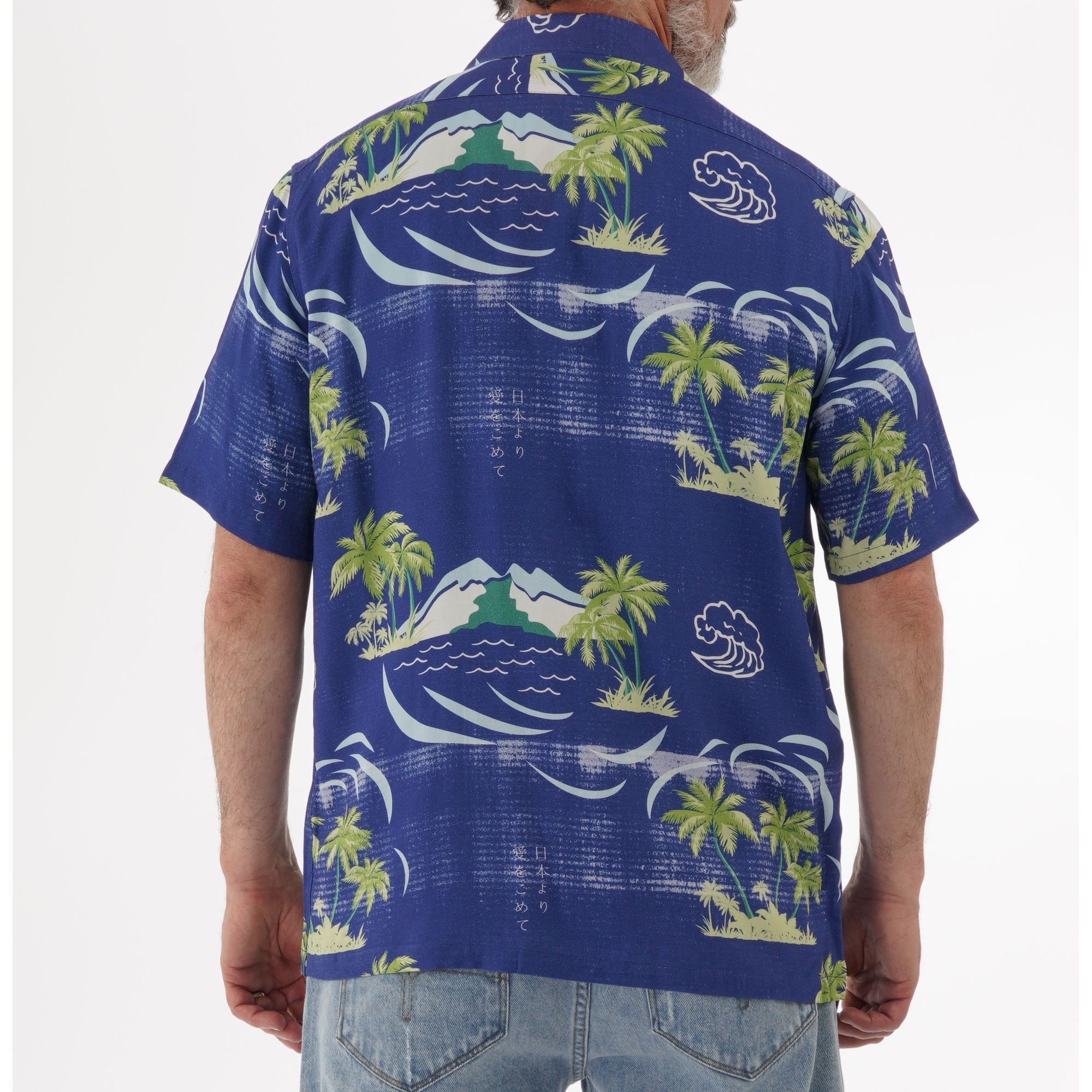 Edwin Garage Shirt - Blue Island
