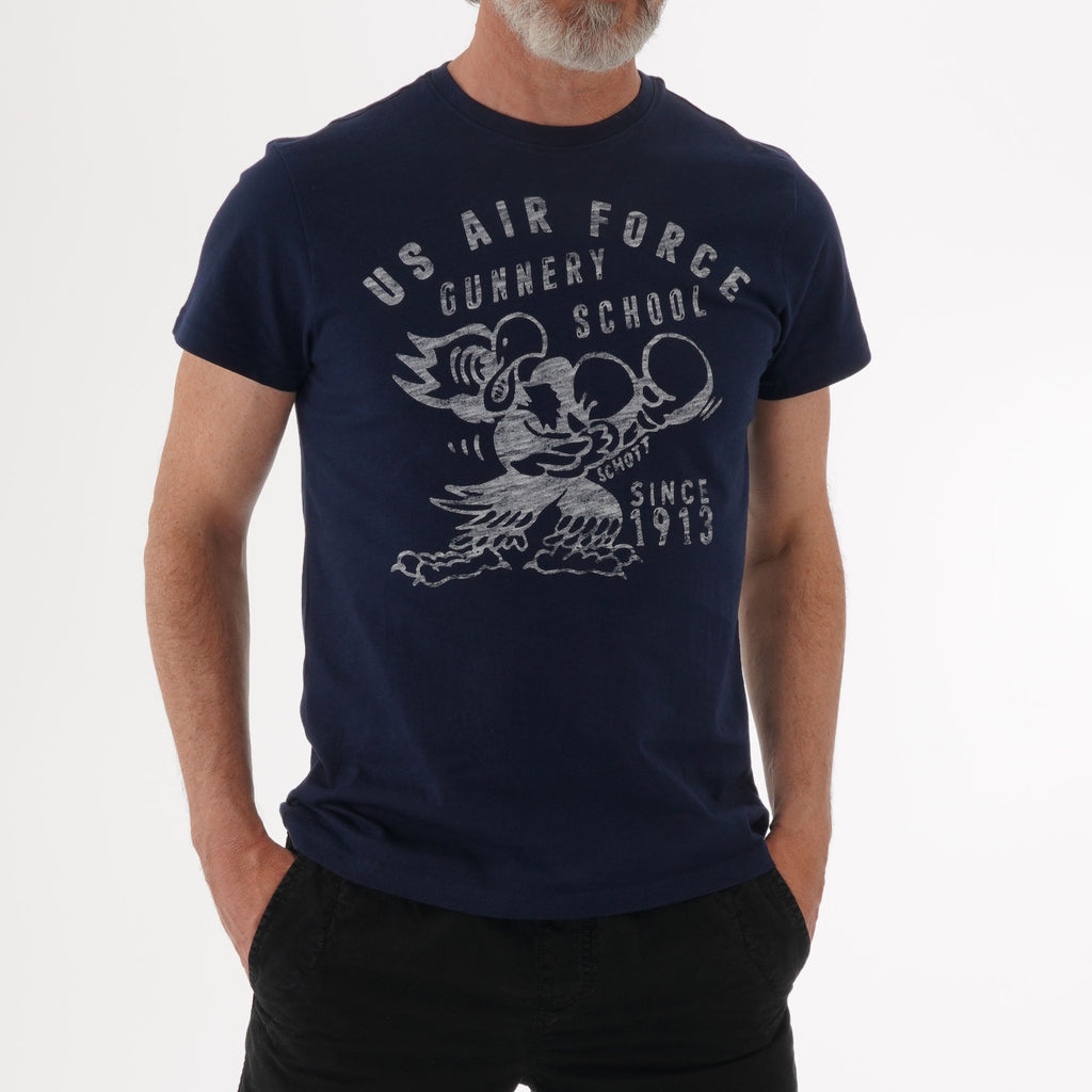 Schott NYC US Air Force T-Shirt - Navy