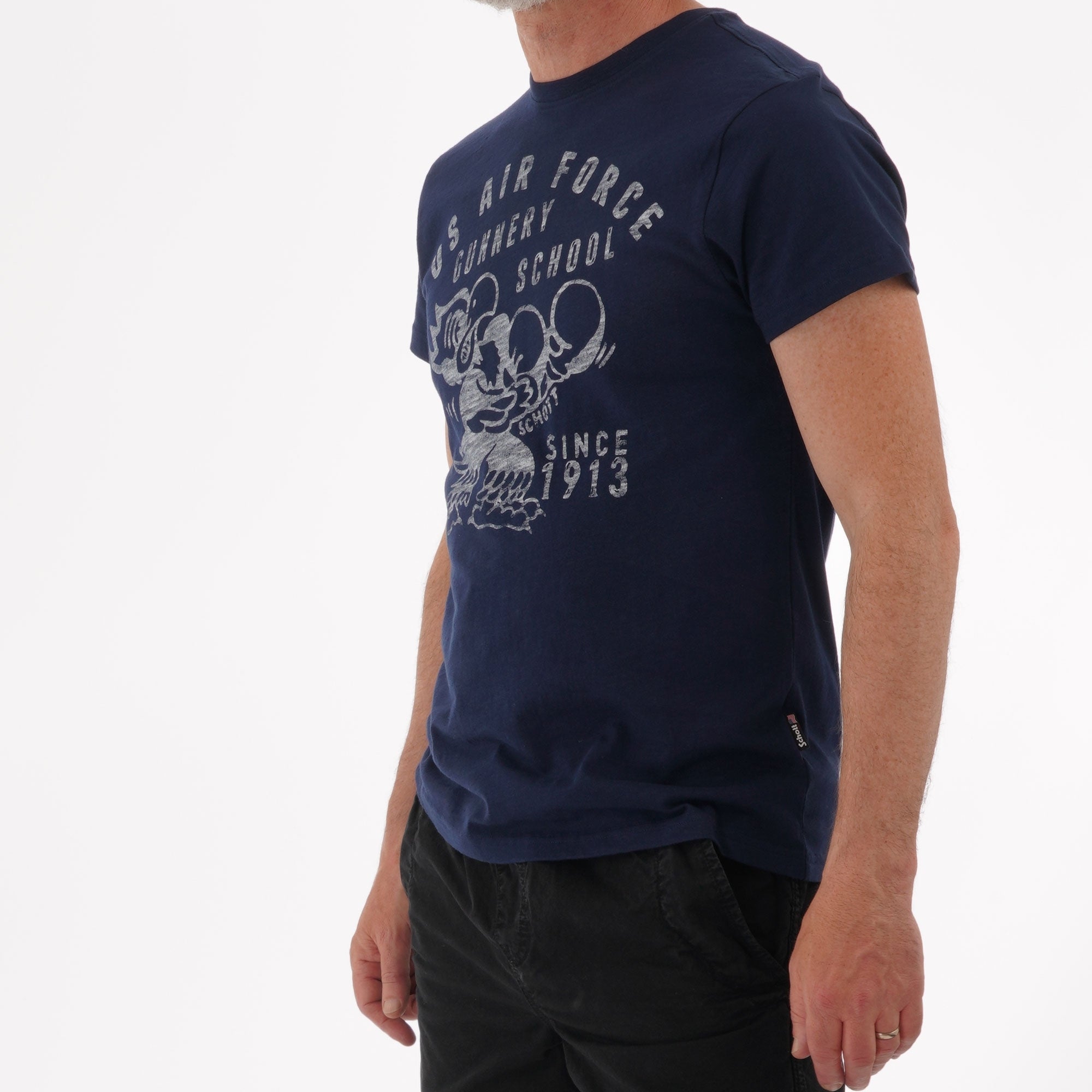 Schott NYC US Air Force T-Shirt - Navy