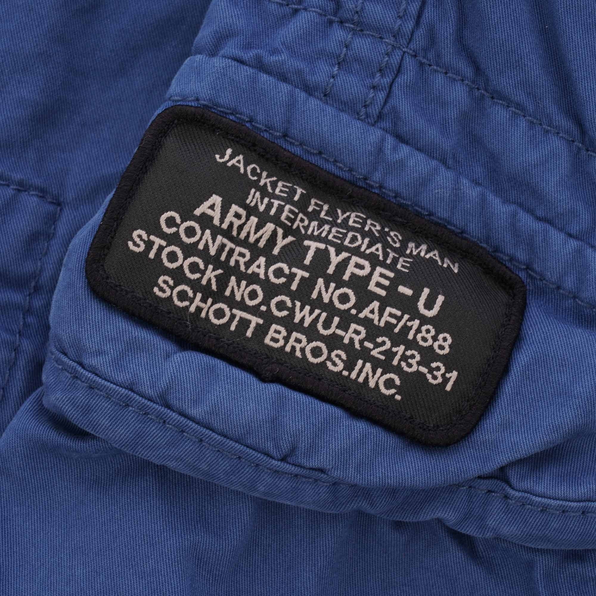 Schott NYC Cargo Shorts - Amiral Blue