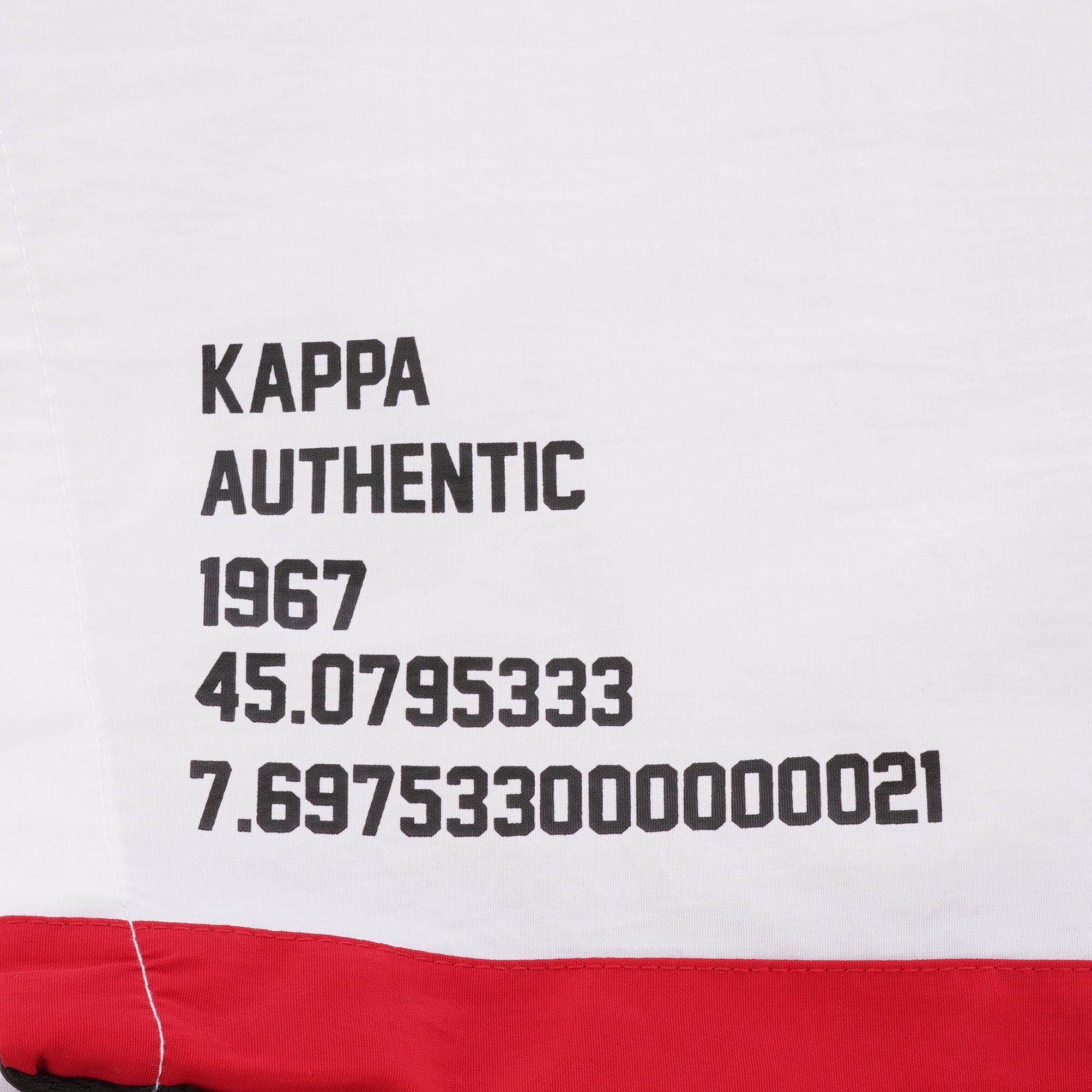 Kappa Authentic Baten Swim Shorts - White