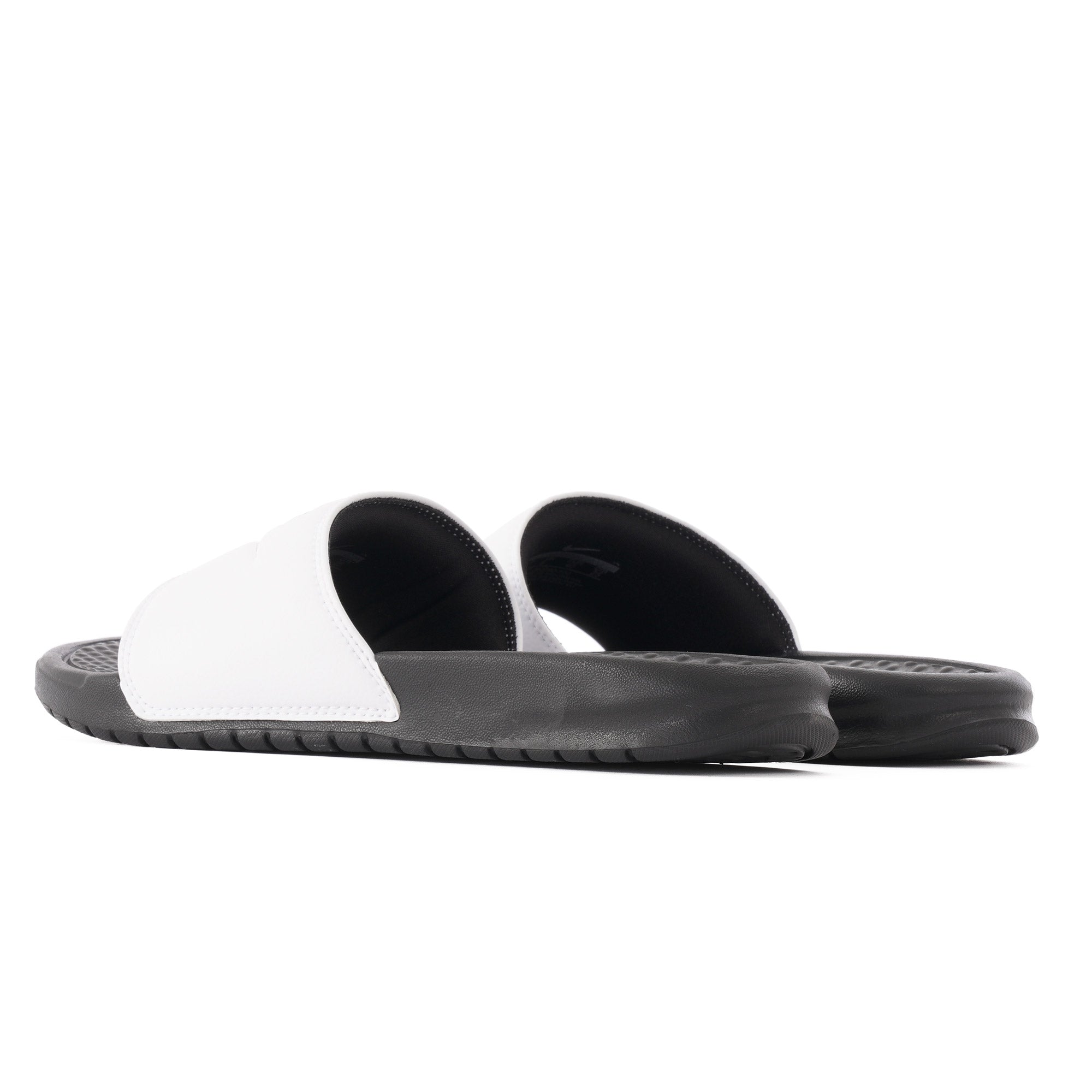Nike Benassi JDI Sliders - White & Black