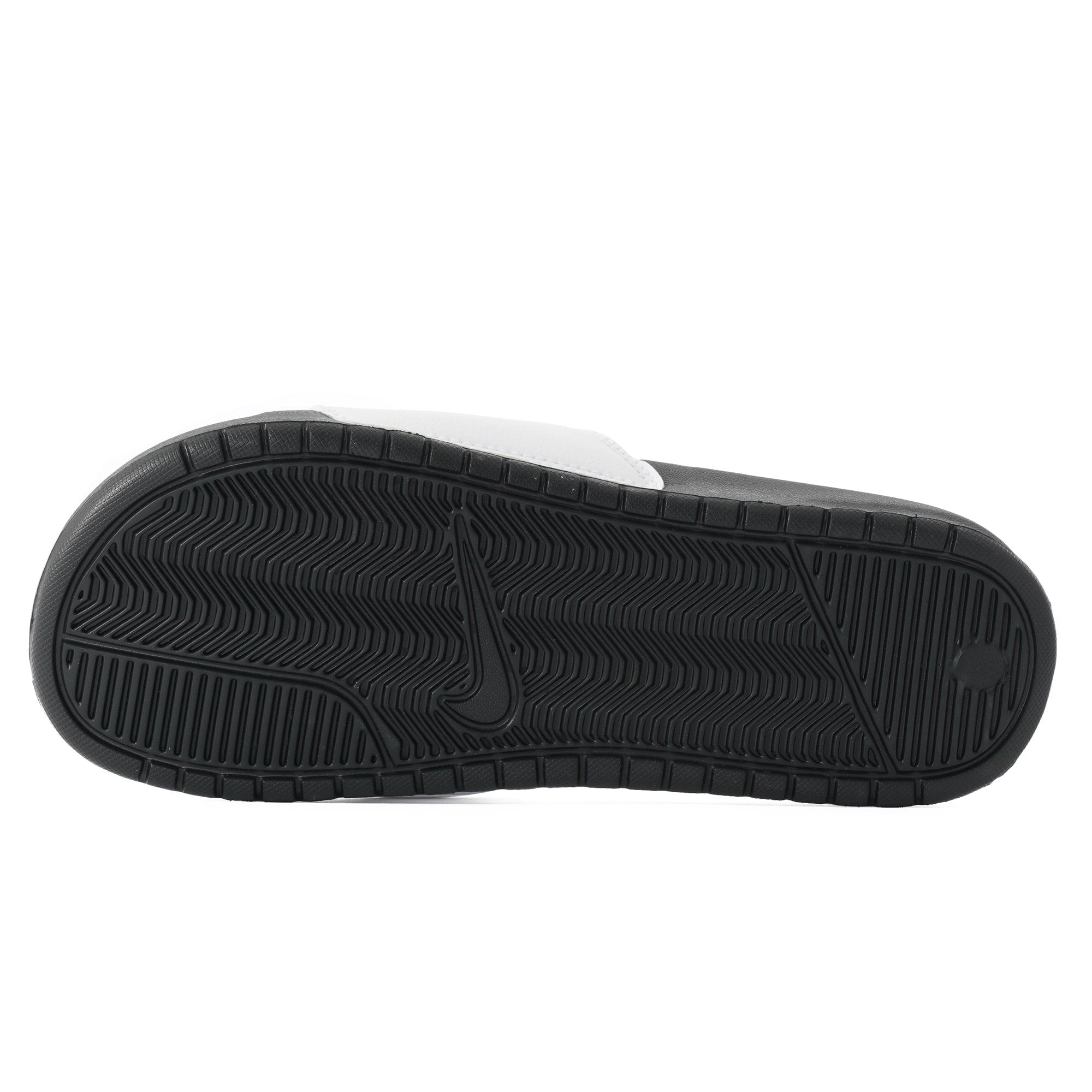 Nike Benassi JDI Sliders - White & Black