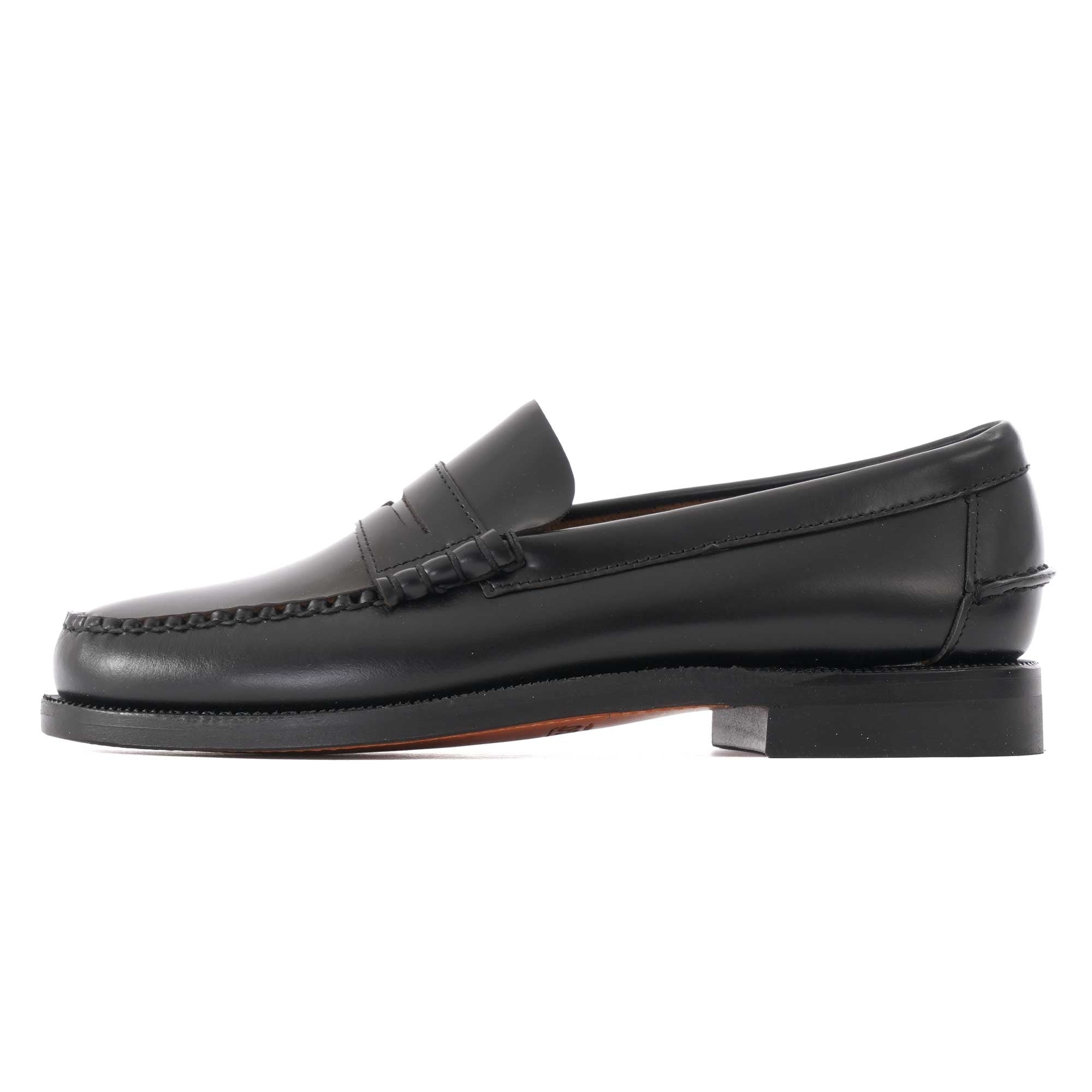Sebago Classic Dan Leather Loafers - Black