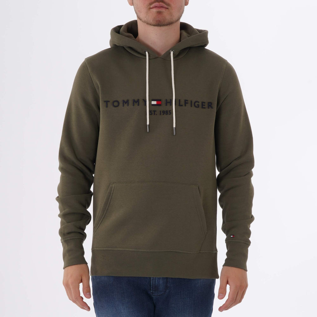 Tommy Hilfiger Tommy Logo Hoodie - Grape Leaf