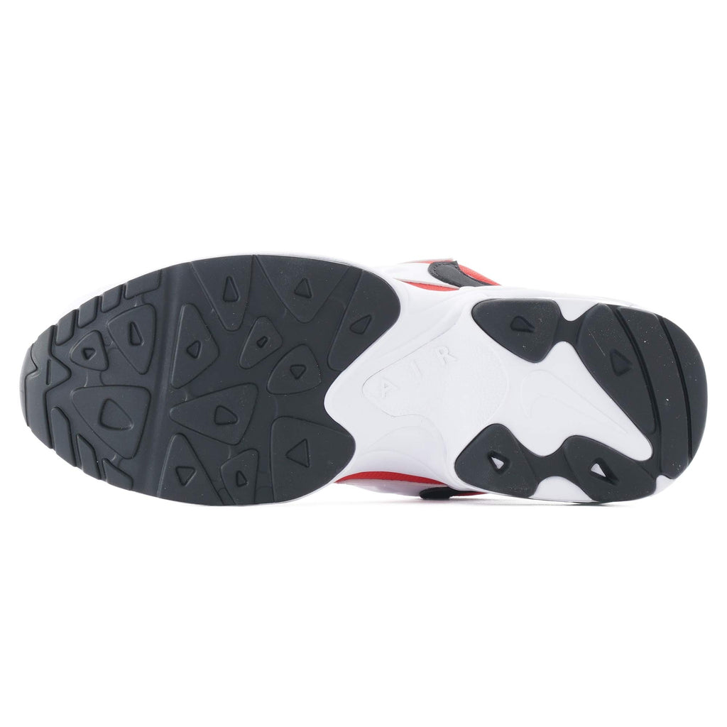 Nike Air Max2 Light - White, Black & Habanero Red