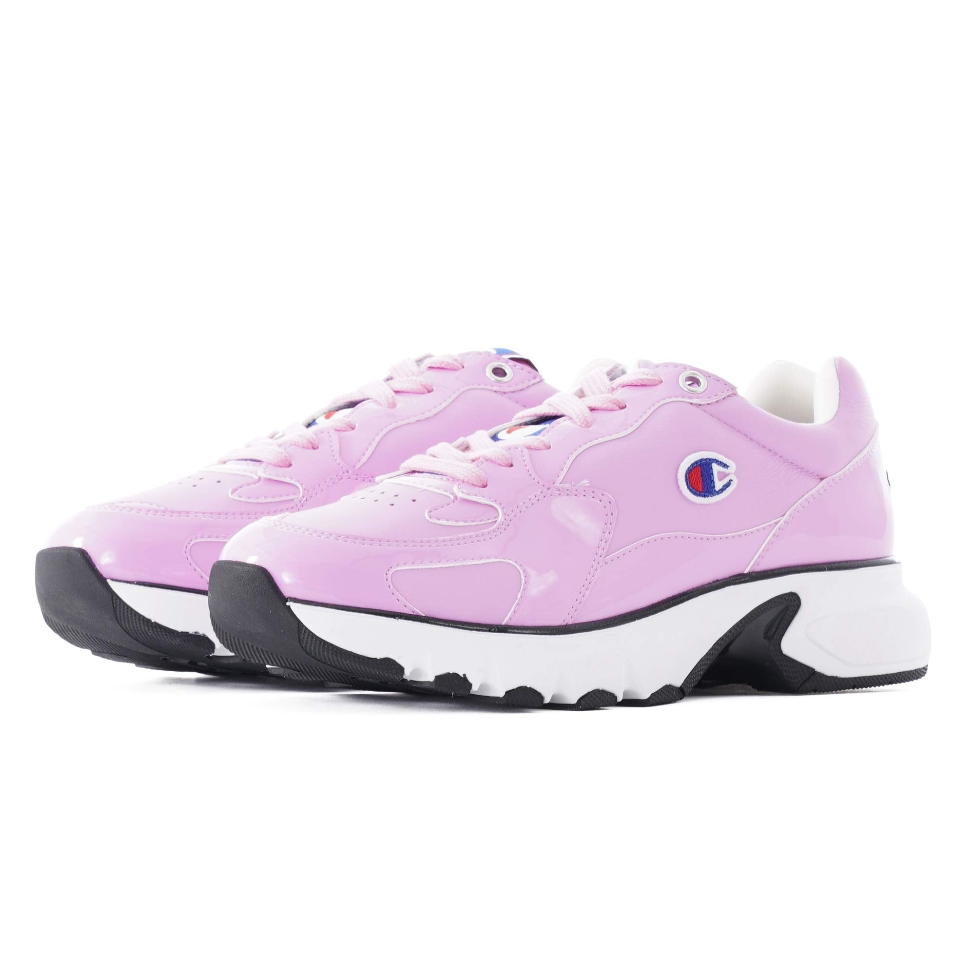 Champion Womens CWA-1 Patent Leather Sneakers - Pink