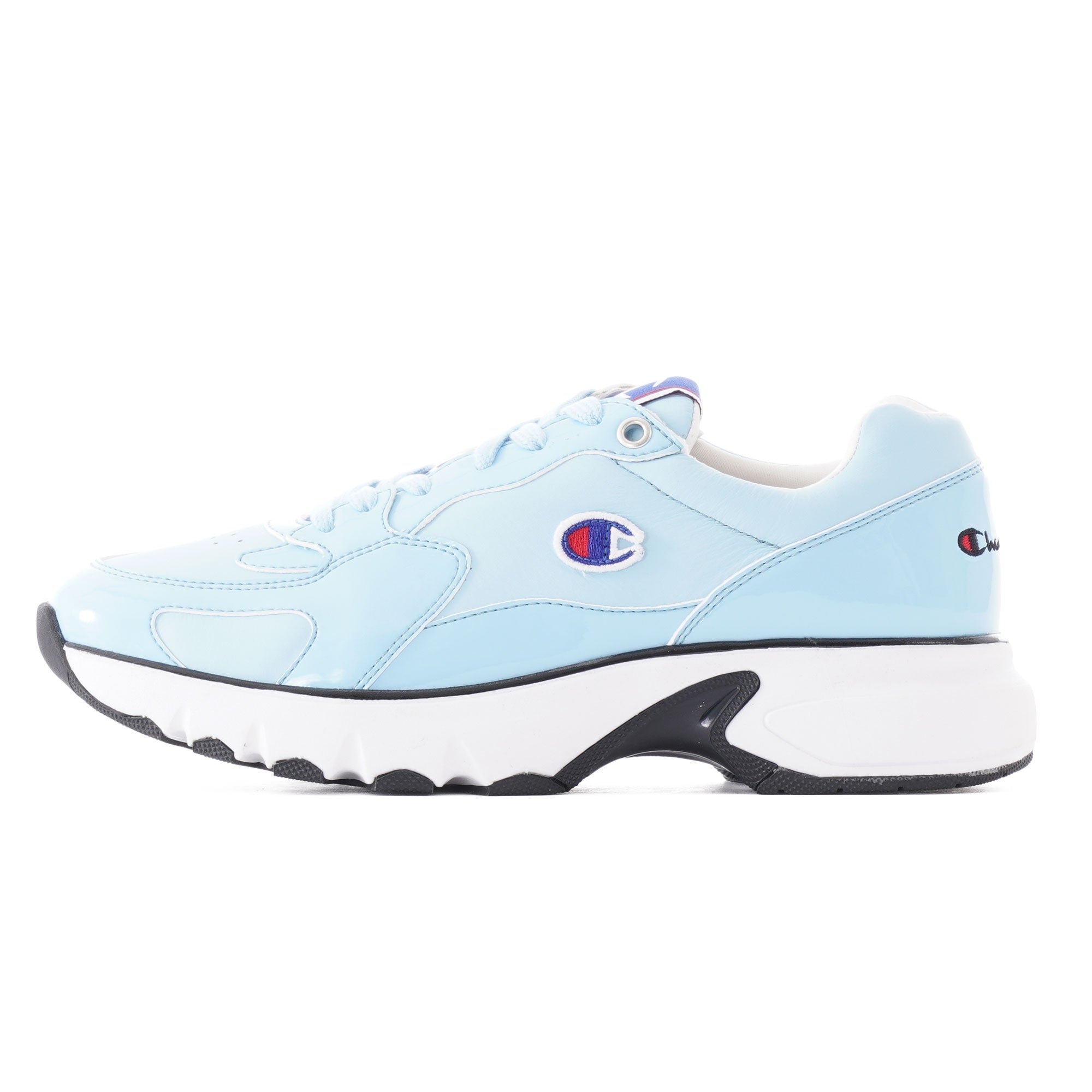 Champion Womens CWA-1 Patent Leather Sneakers - Blue