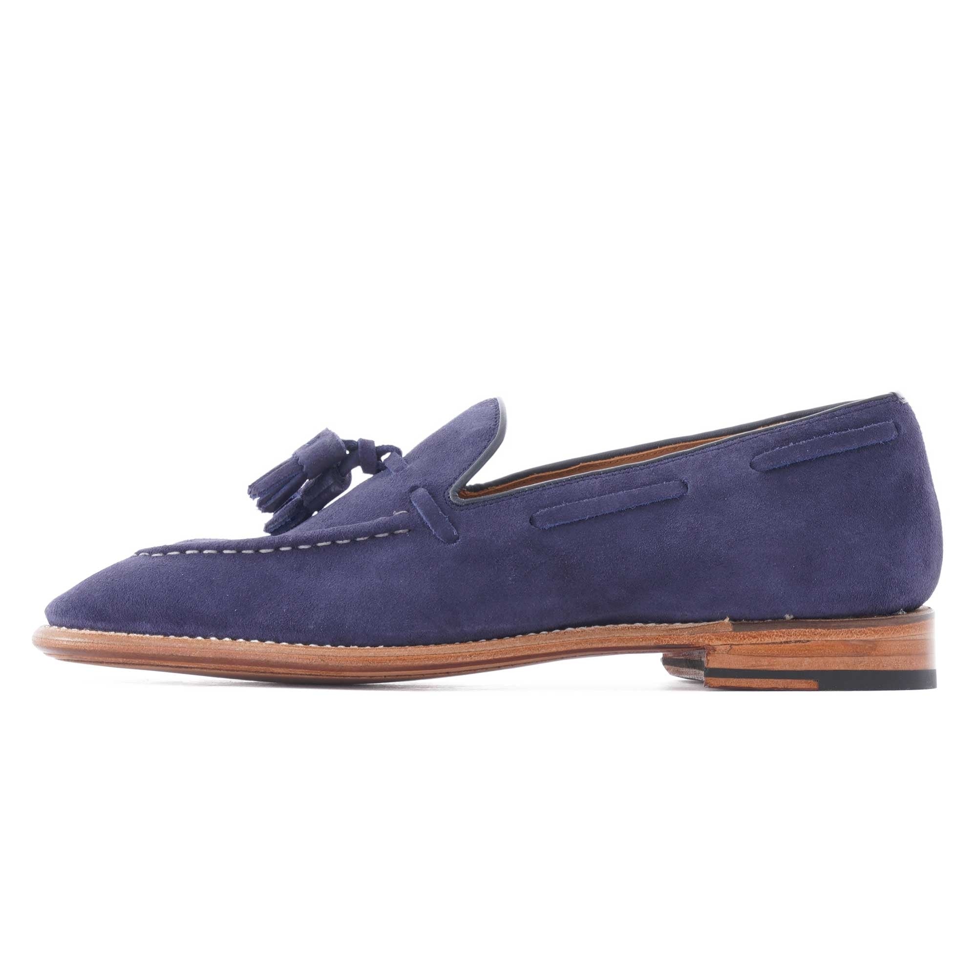 Grenson Scottie Tassel Loafers - Navy