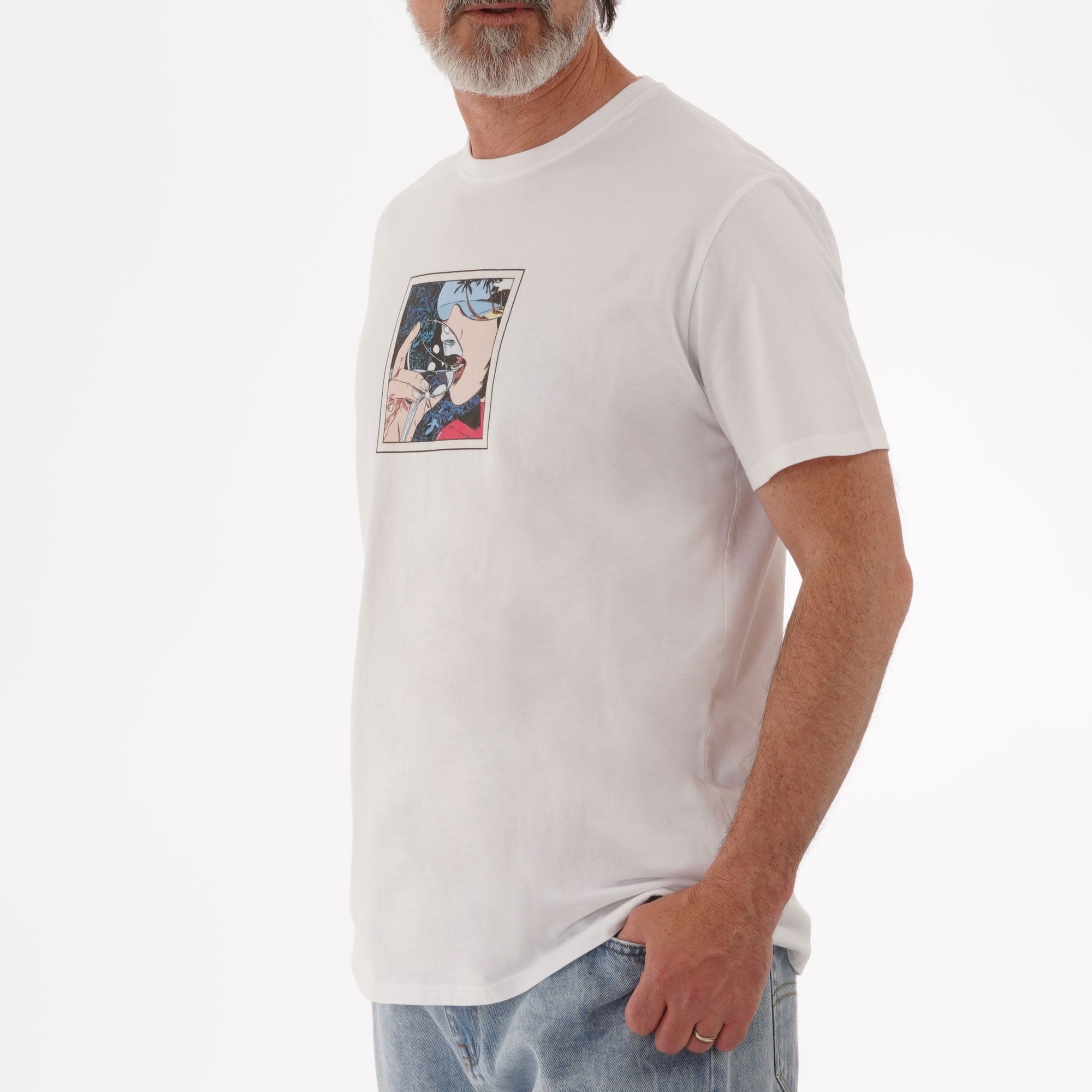 Edwin x Ugo Bienvenu Playa T-Shirt - White