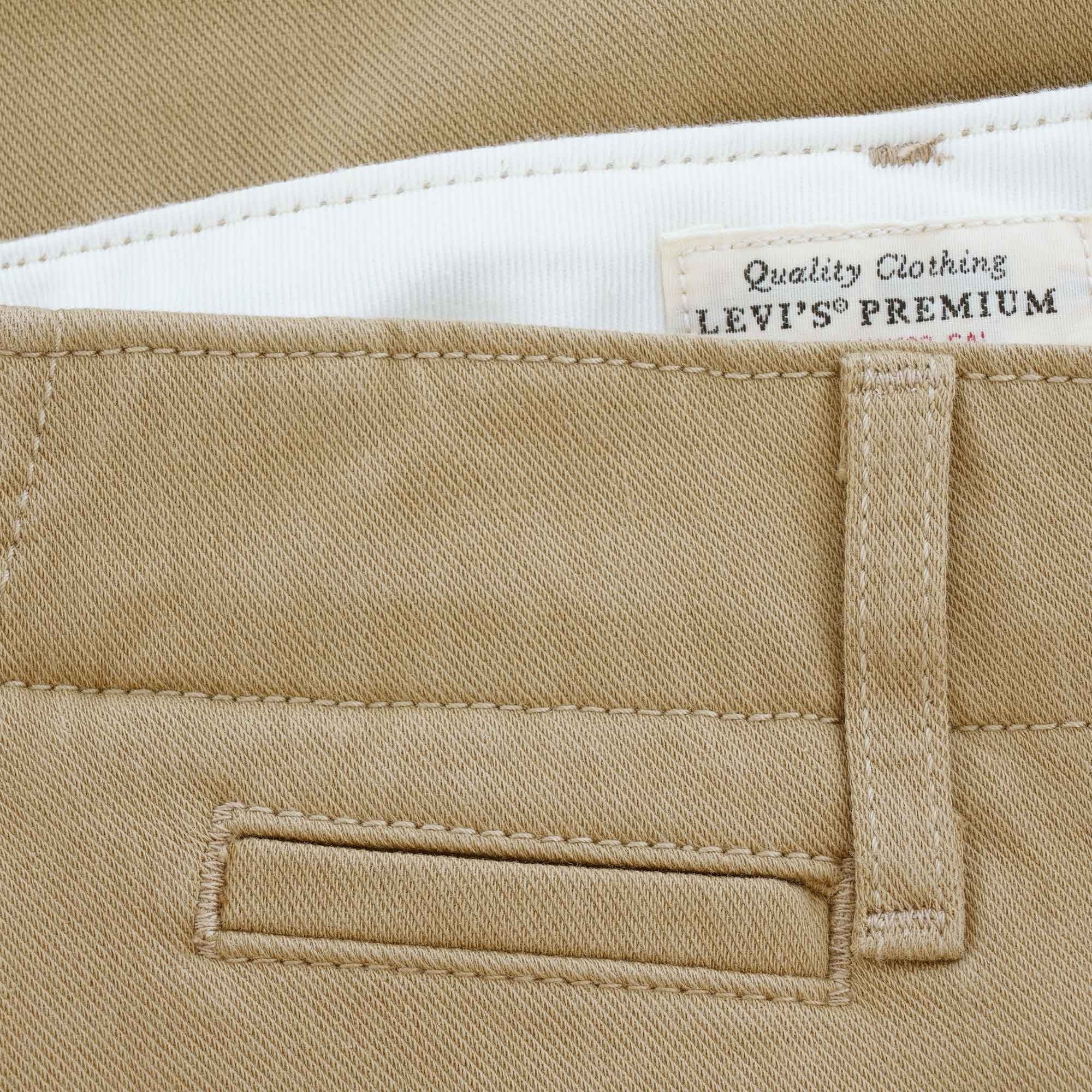 Levi's® 502 True Chino Trousers - Harvest Gold Wonderknit