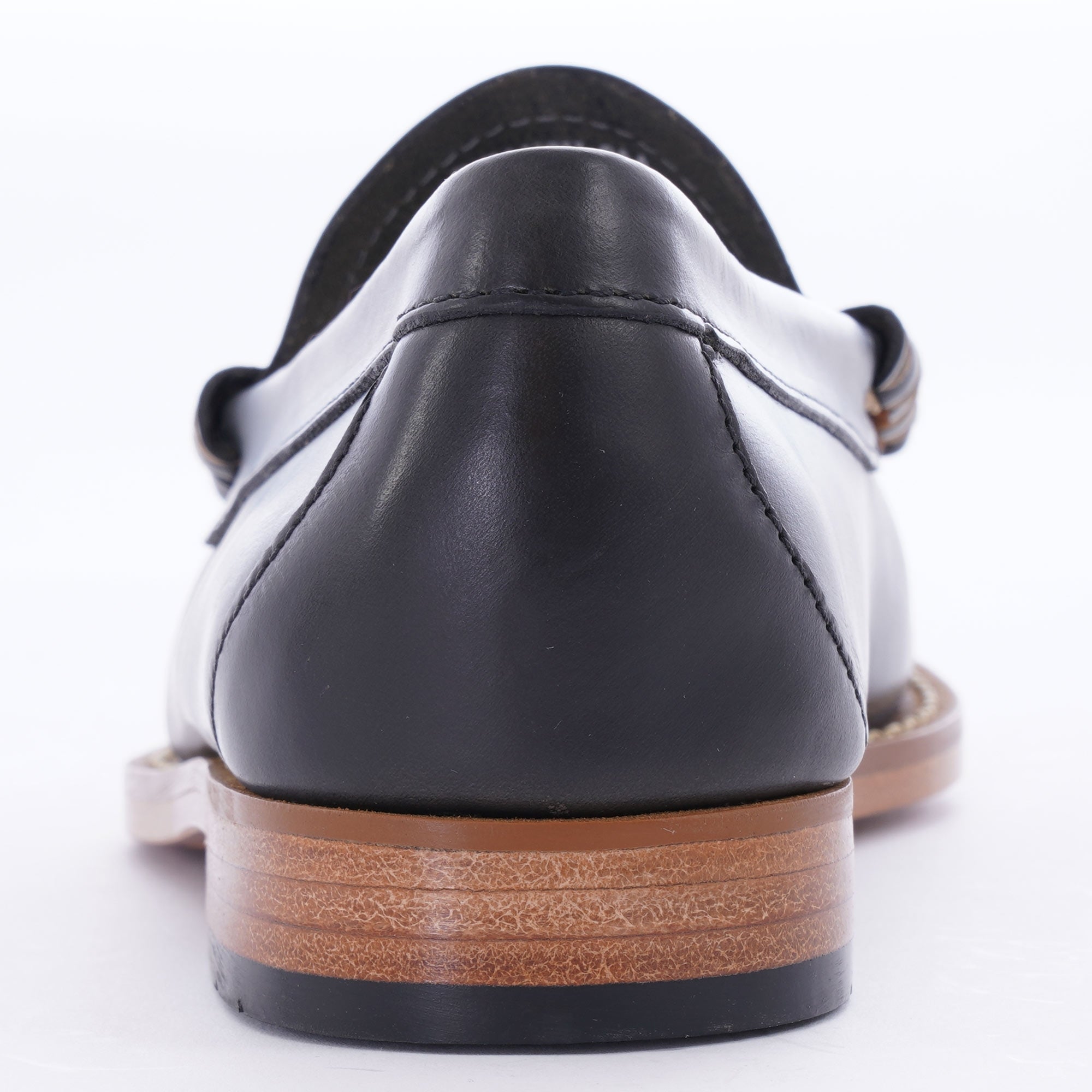 G.H. Bass Weejun Larson Burnished Leather Loafer - Navy