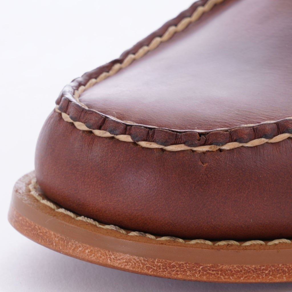 G.H. Bass Weejun Larson Burnished Leather Loafer - Chestnut