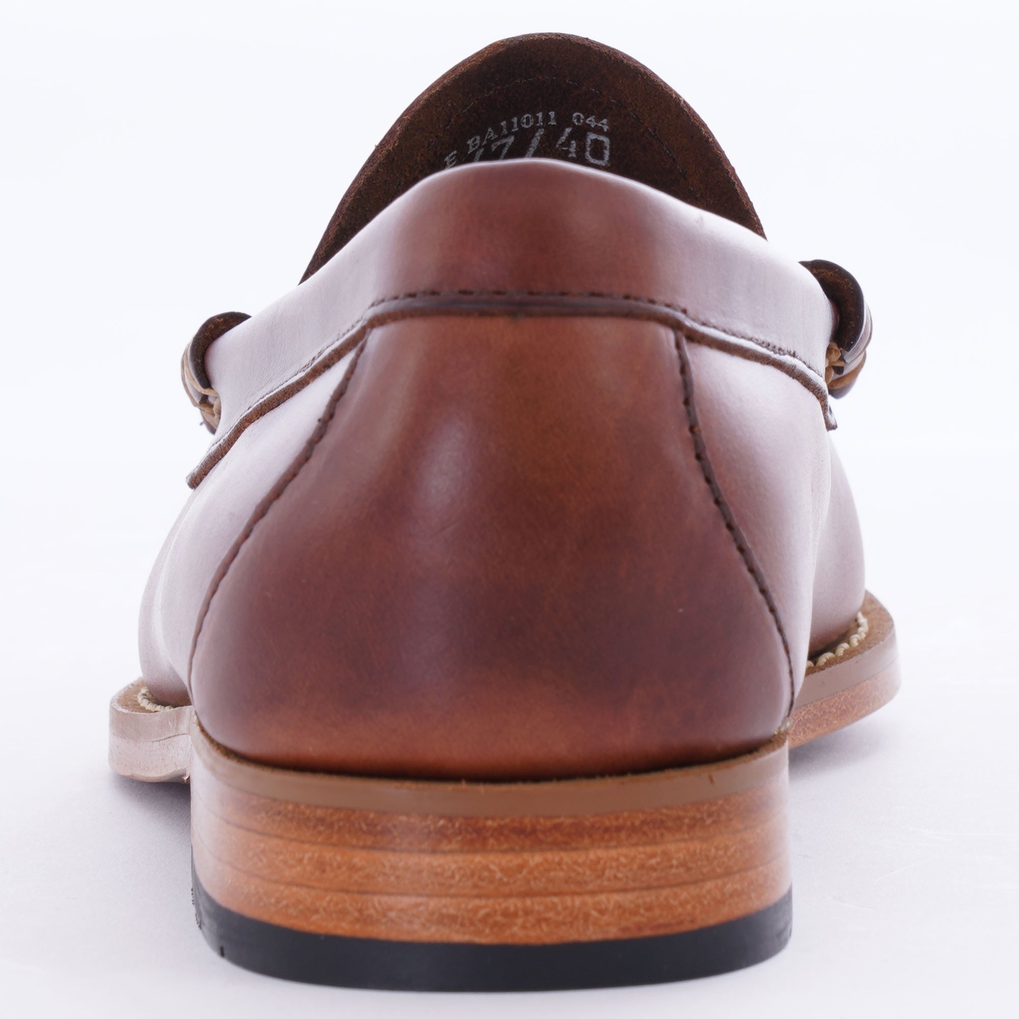 G.H. Bass Weejun Larson Burnished Leather Loafer - Chestnut