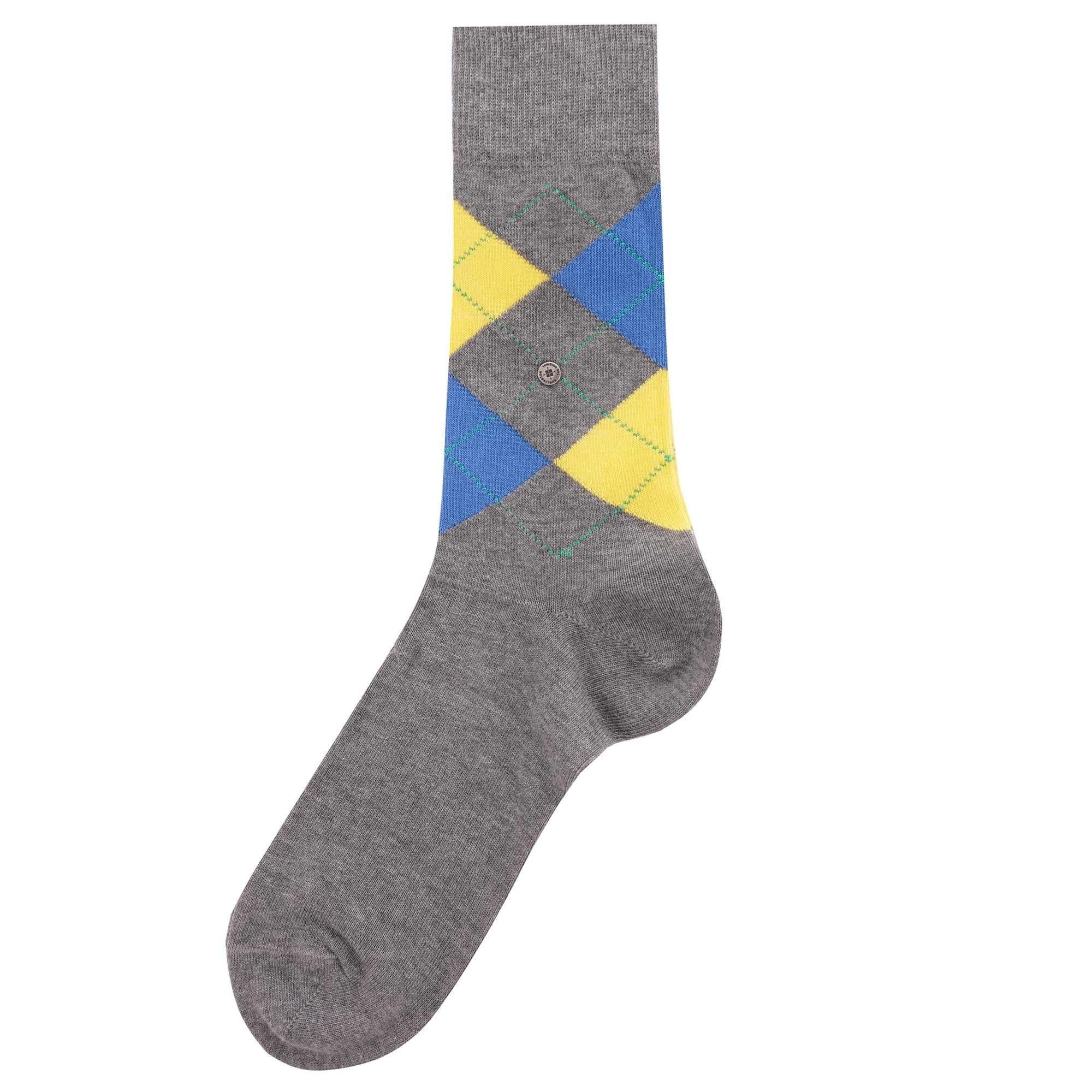 Burlington Socks King socks - Yellow/Blue