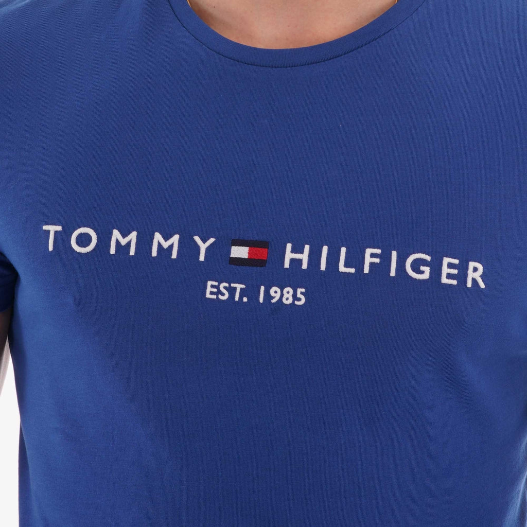 Tommy Hilfiger Logo T-Shirt - Blue Quartz
