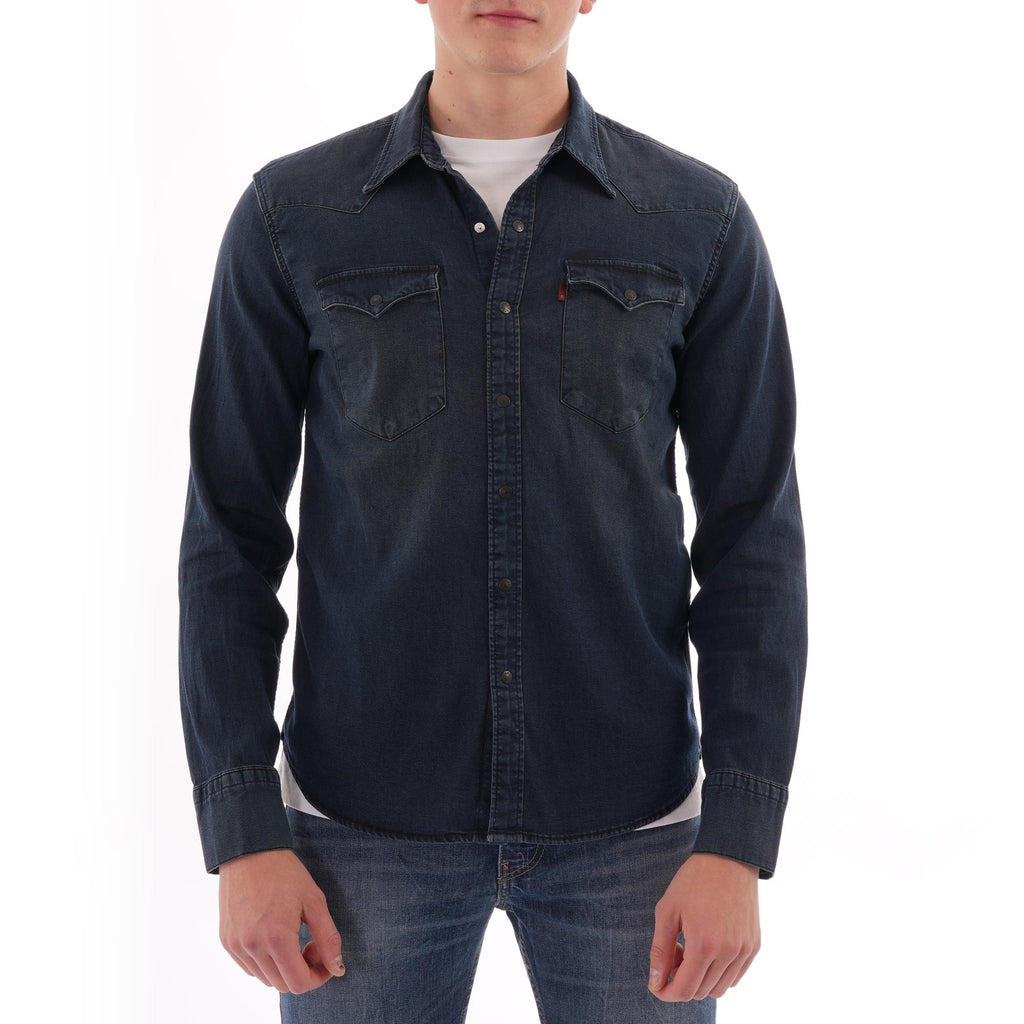 Levi's® Barstow Western Shirt - Bruised Dark Indigo