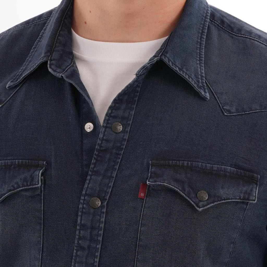 Levi's® Barstow Western Shirt - Bruised Dark Indigo
