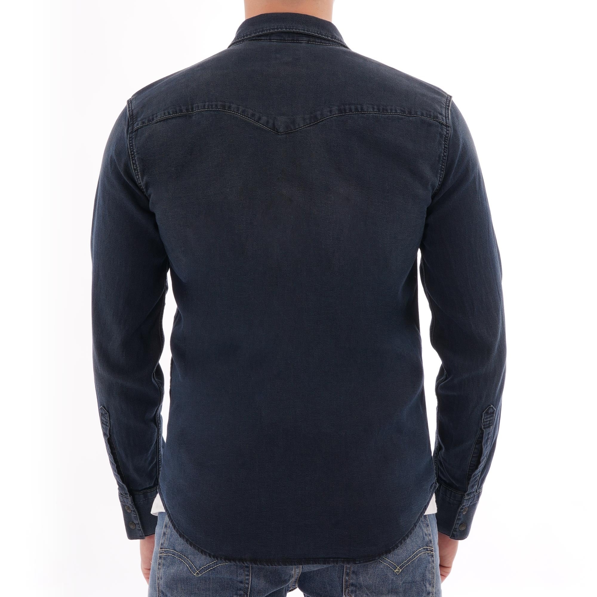 Levi's® Barstow Western Shirt - Bruised Dark Indigo