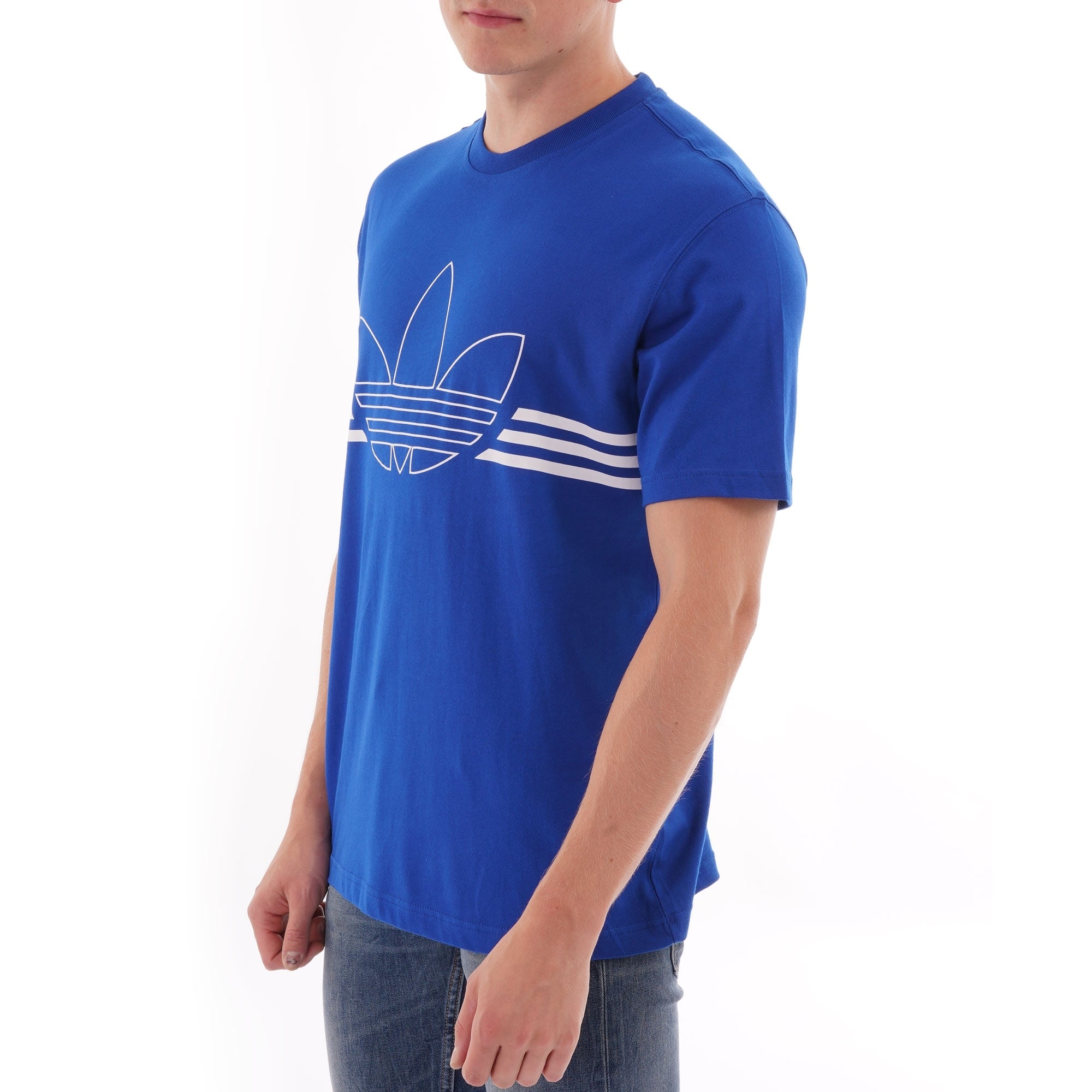 Adidas Originals Adidas Outline TRF T-Shirt - Royal