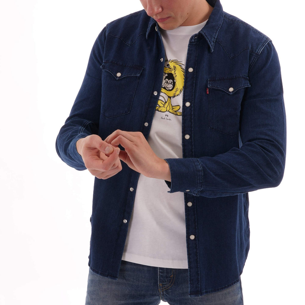 Levi's® Indigo Barstow Western Shirt