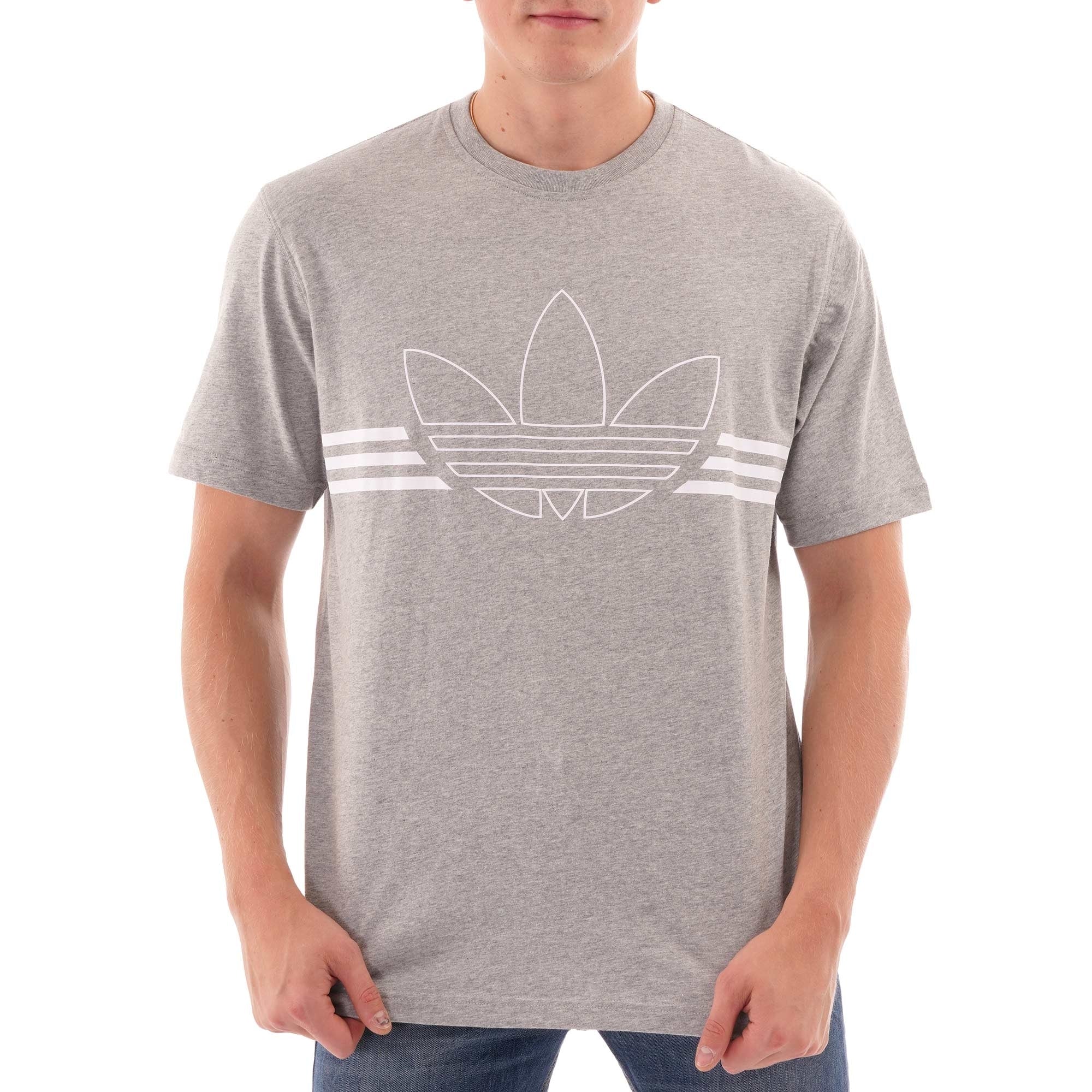 Adidas Originals Adidas Outline TRF T-Shirt - Grey