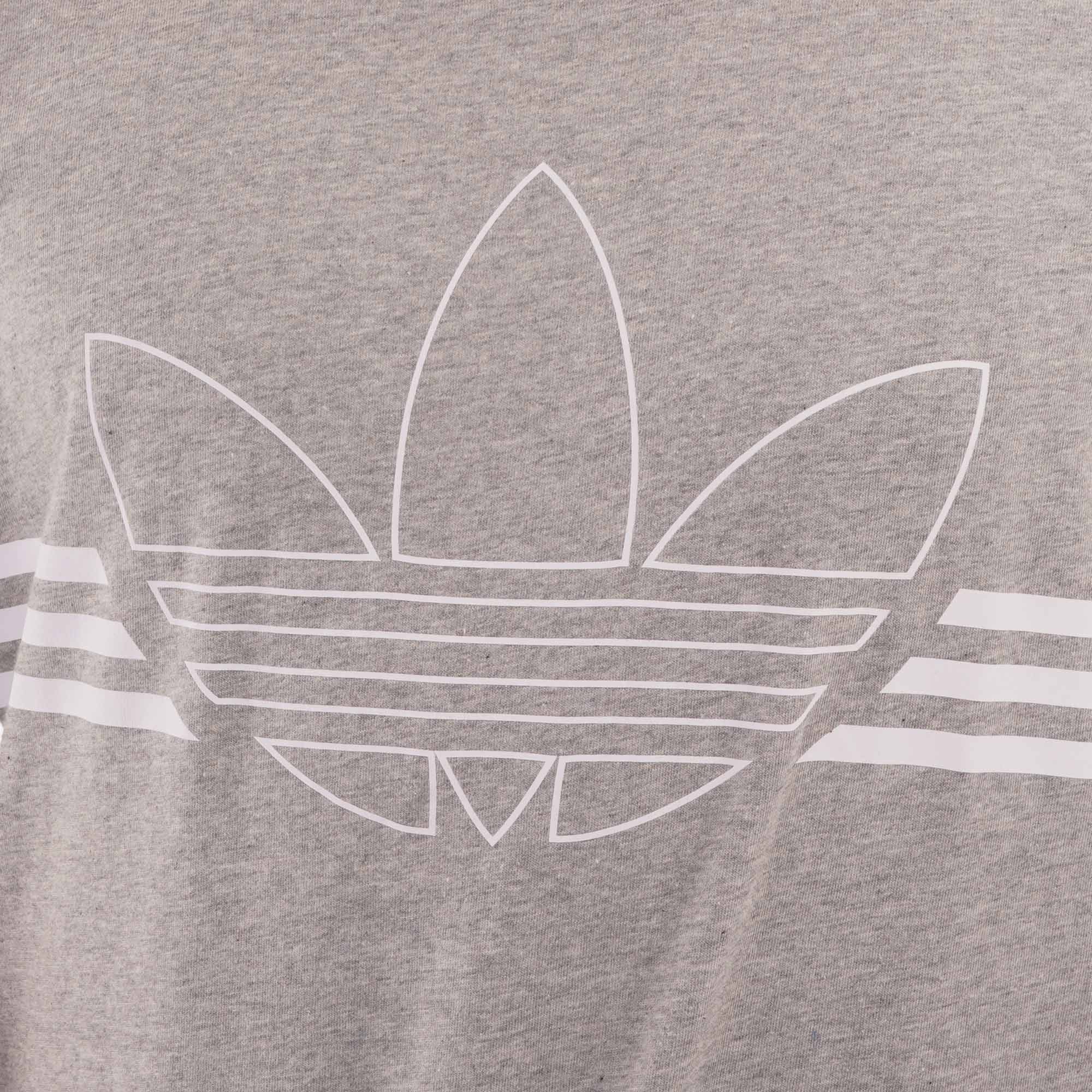 Adidas Originals Adidas Outline TRF T-Shirt - Grey