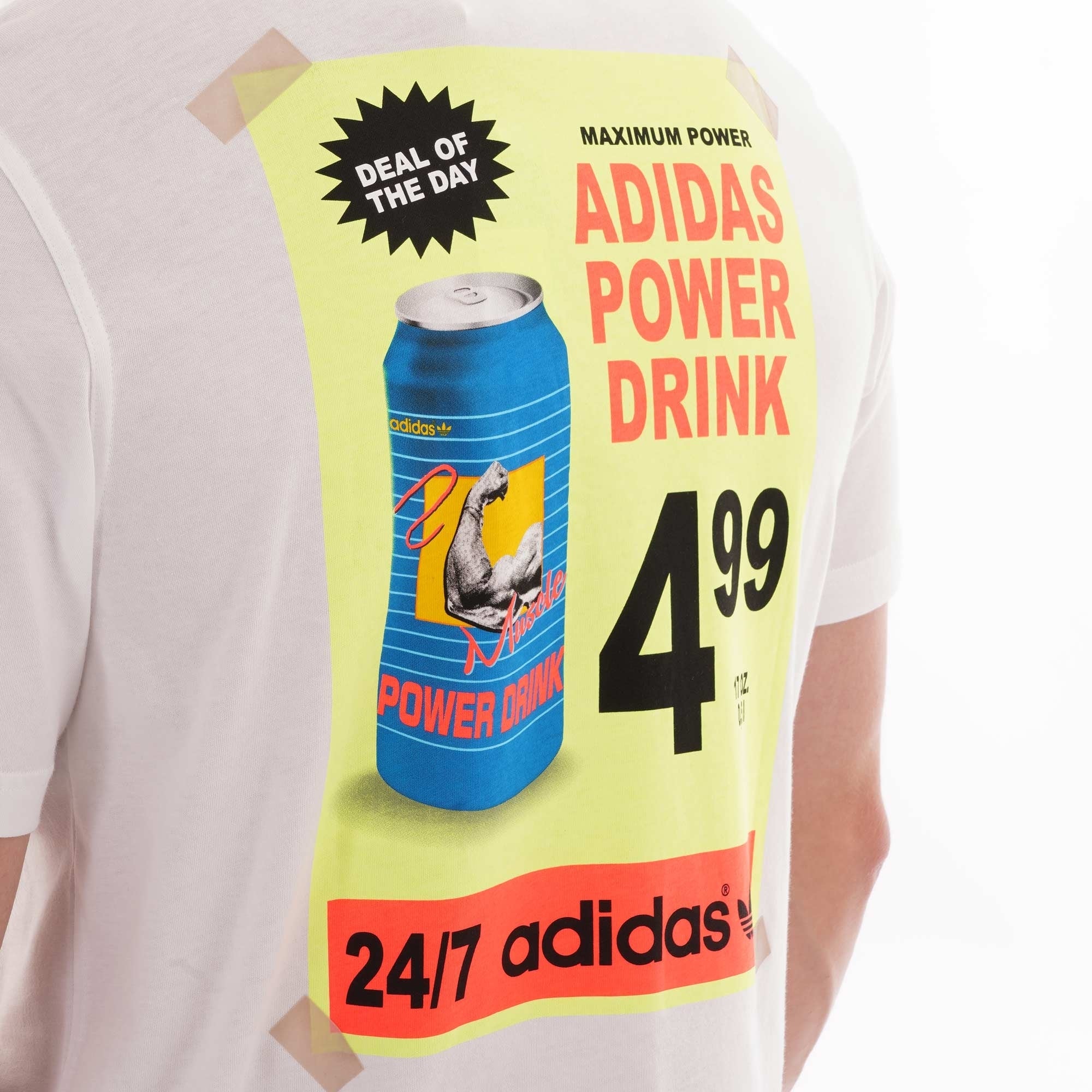 Adidas Originals Bodega Poster Tee - White