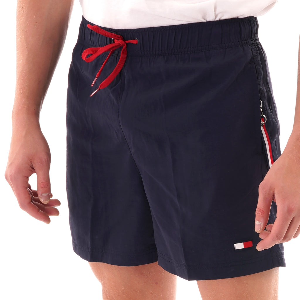 Tommy Hilfiger Drawstring slim fit swim shorts - Navy