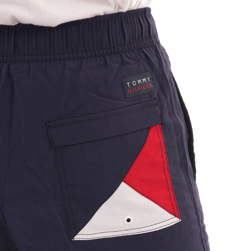 Tommy Hilfiger Drawstring slim fit swim shorts - Navy