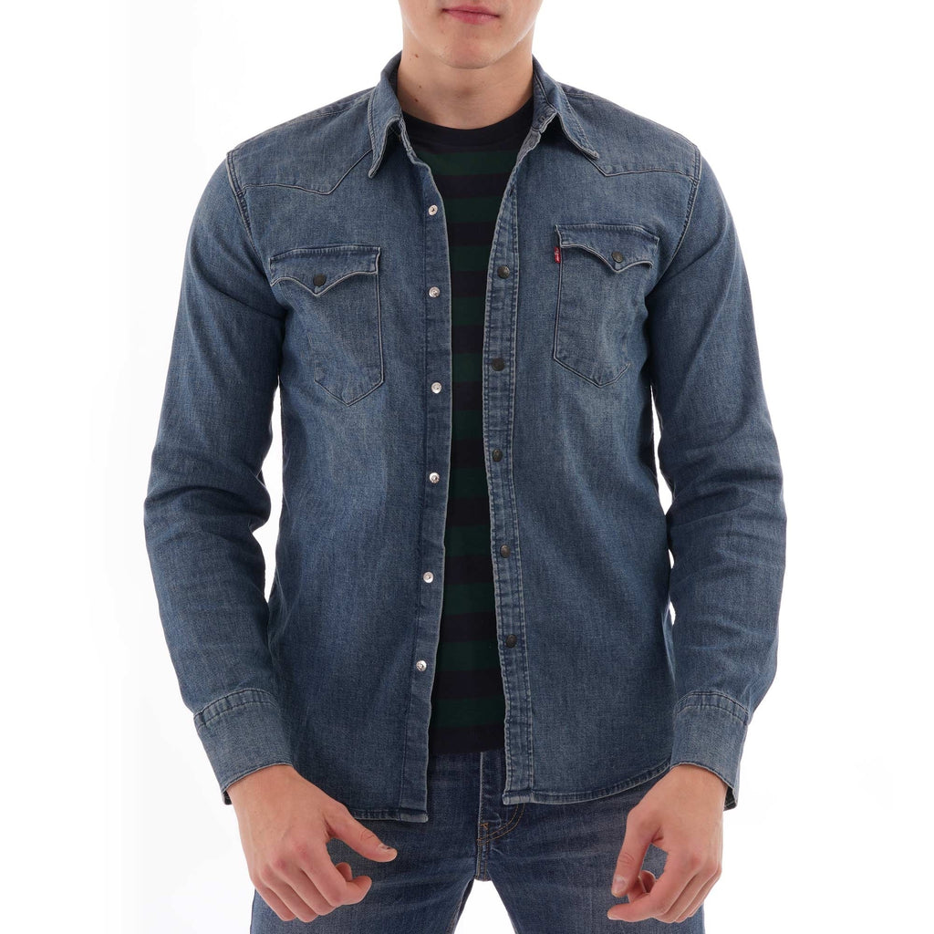 Levi's® Barstow Western Shirt - Indigo Mid