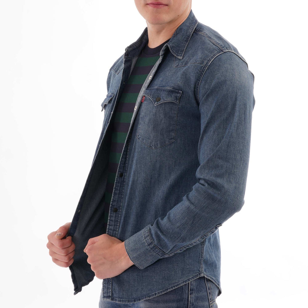 Levi's® Barstow Western Shirt - Indigo Mid