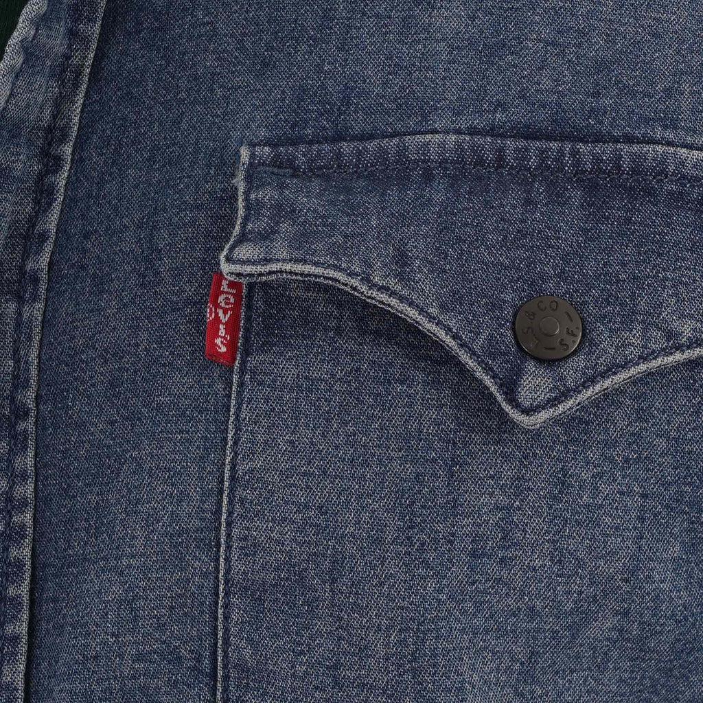 Levi's® Barstow Western Shirt - Indigo Mid