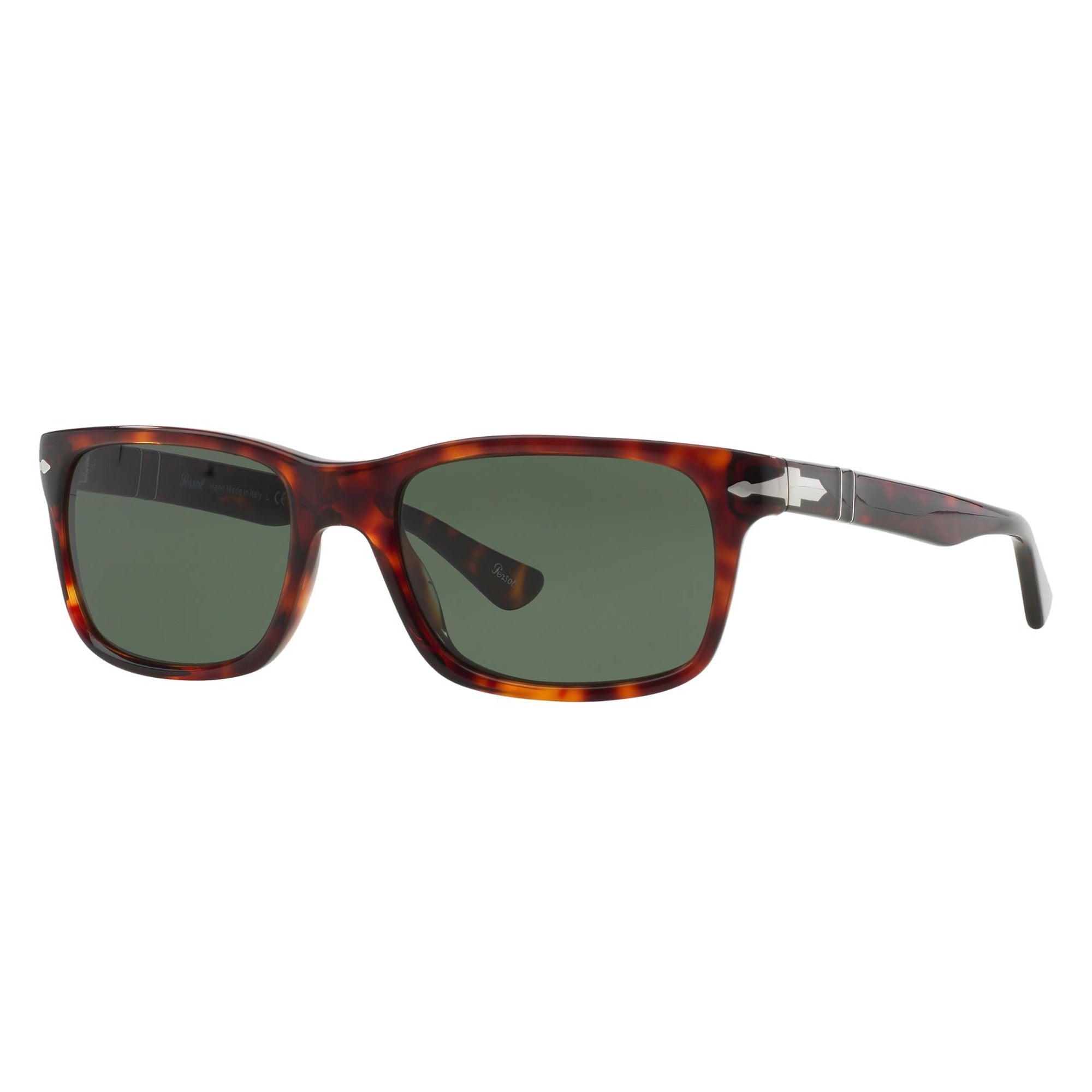 Persol Retro Square Sunglasses - Havana