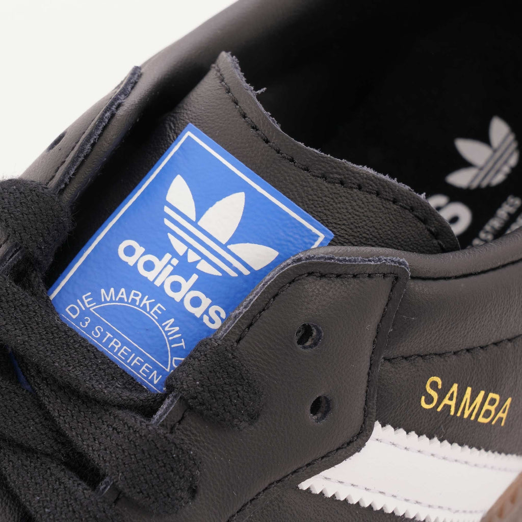 Adidas Originals Samba OG - Core Black, FTWR White & Gum 5