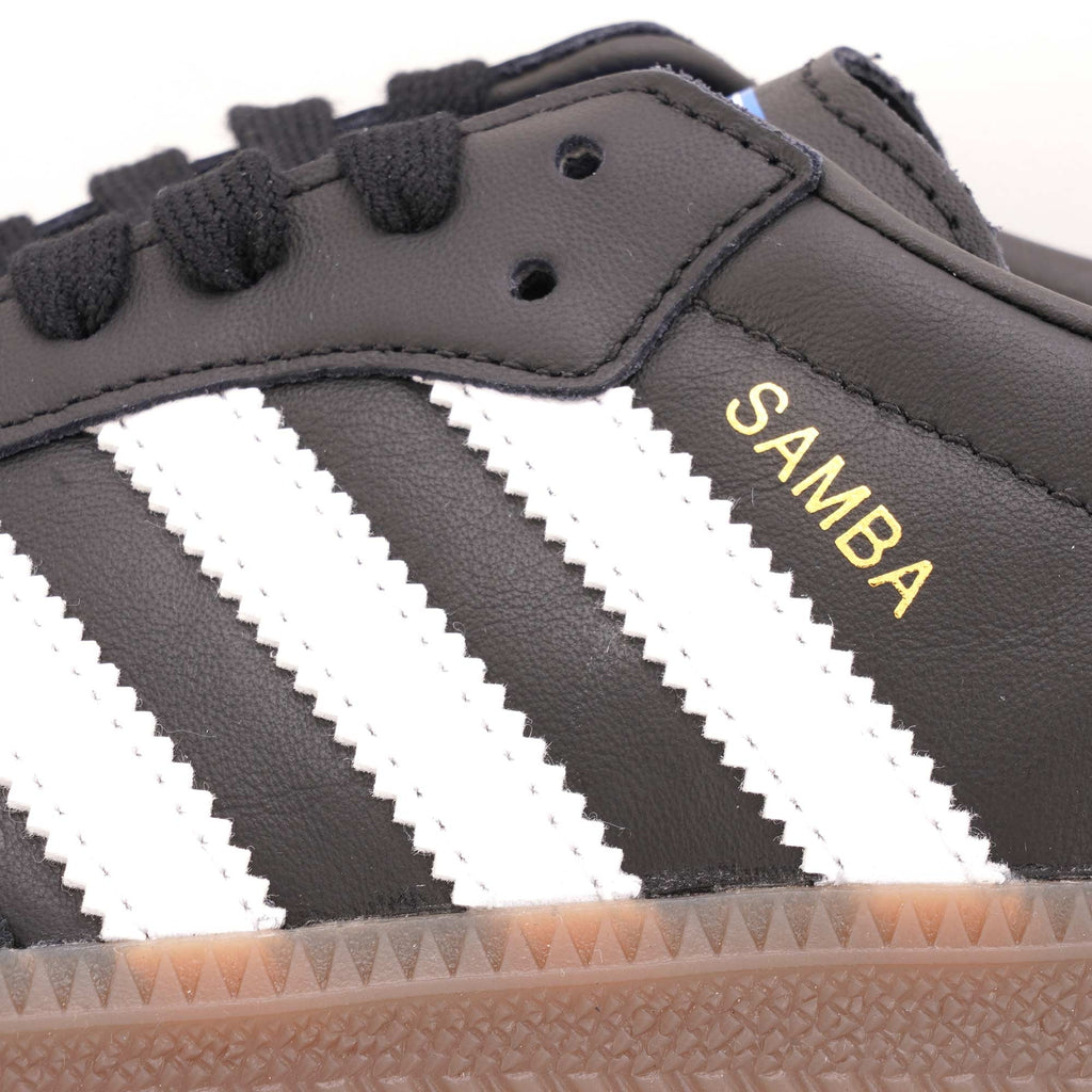 Adidas Originals Samba OG - Core Black, FTWR White & Gum 5