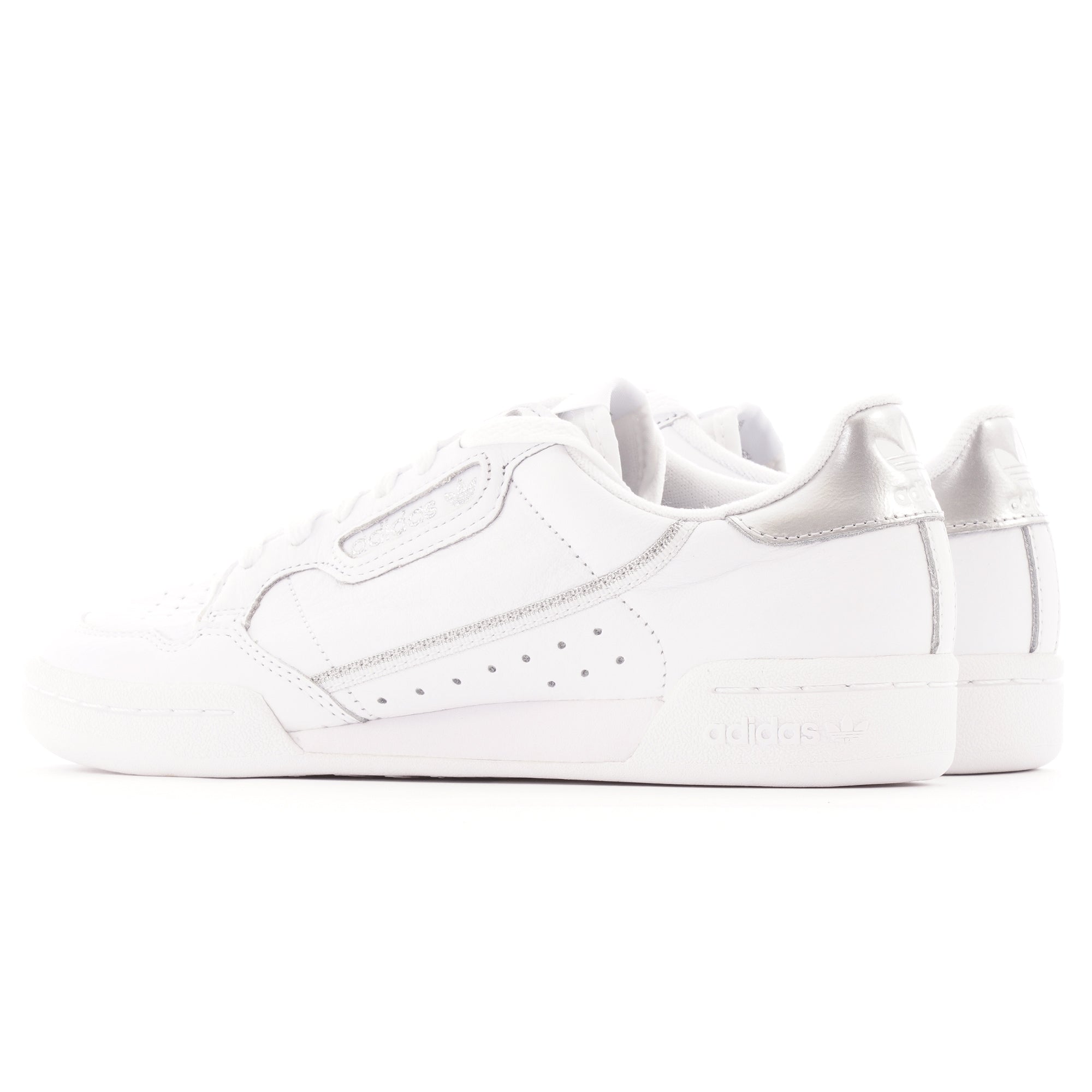 Adidas Originals Womens Continental 80 - White/Silver