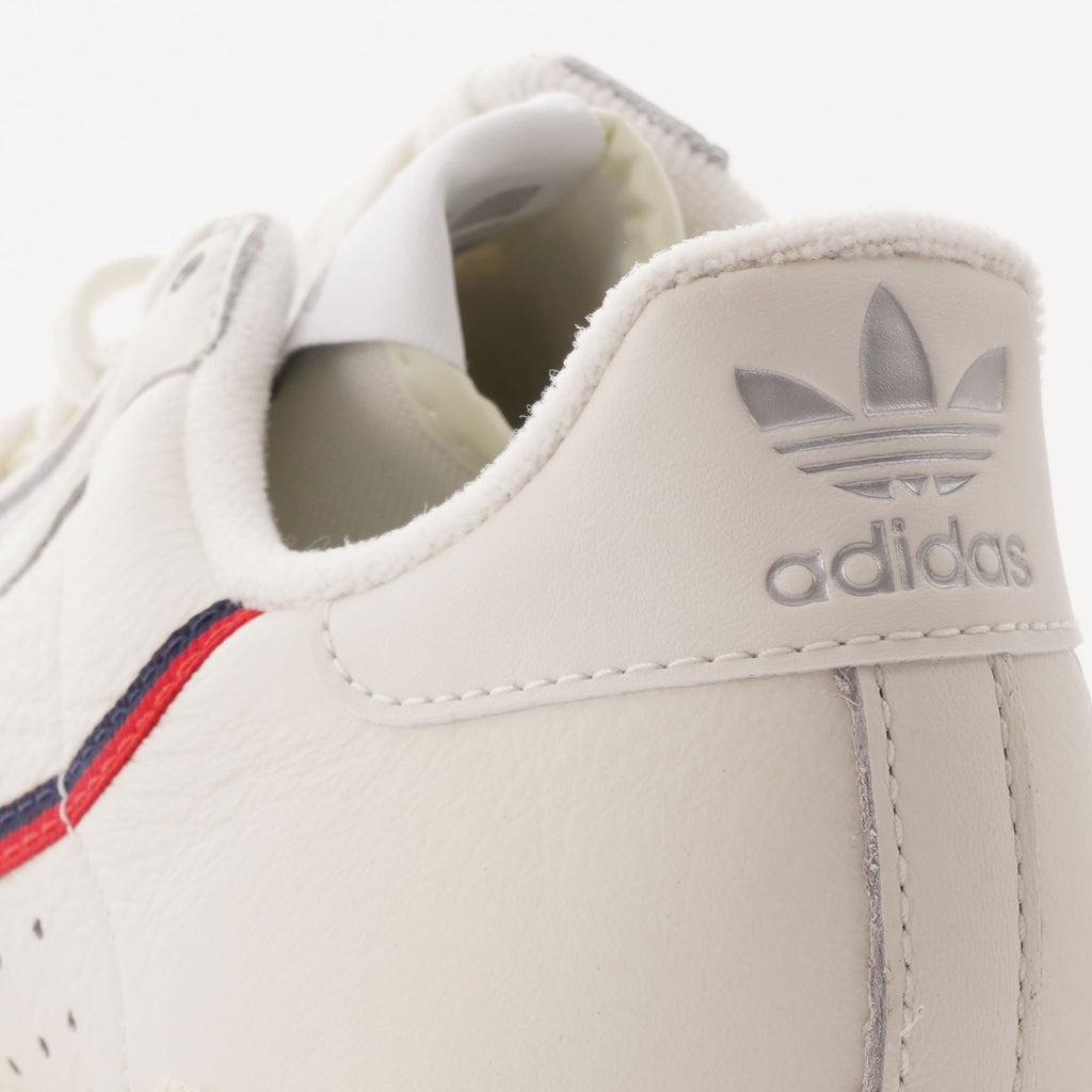 Adidas Originals Continental 80 - Off White & Scarlet