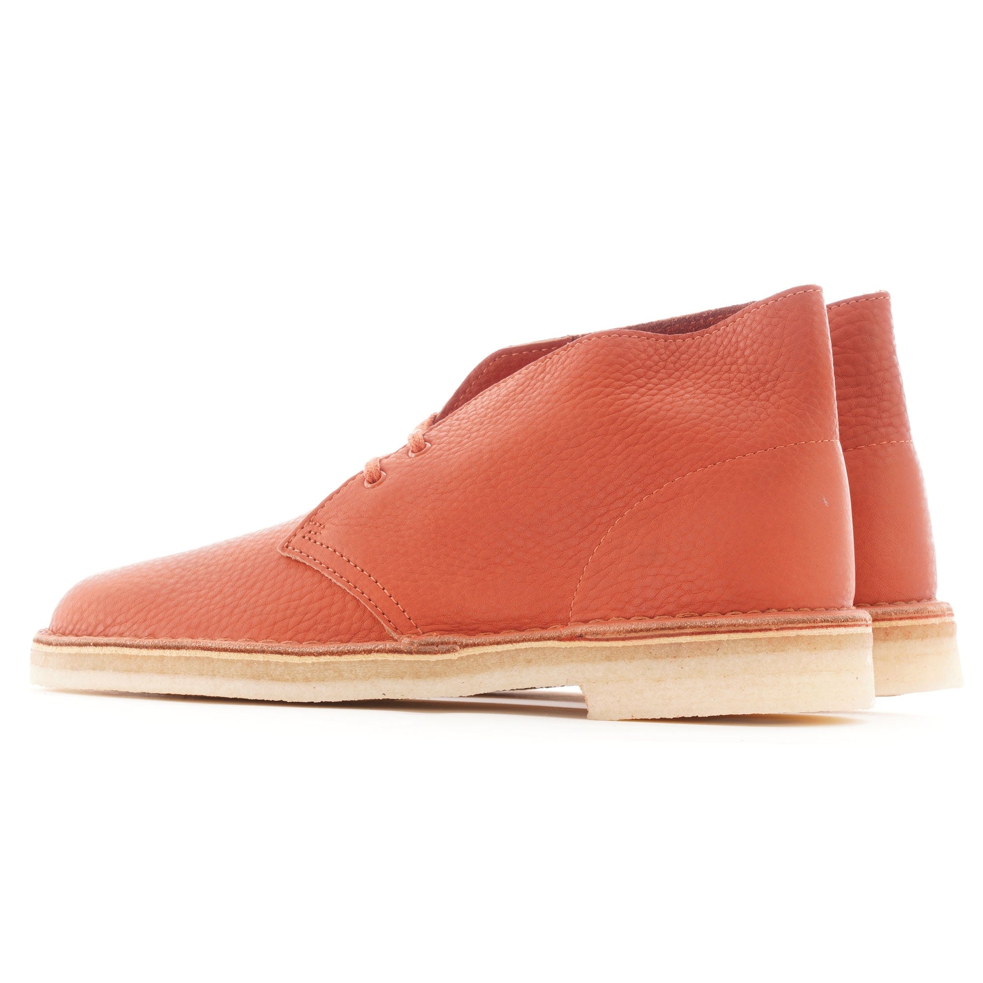 Clarks Originals Desert Boot - Burnt Orange Leather