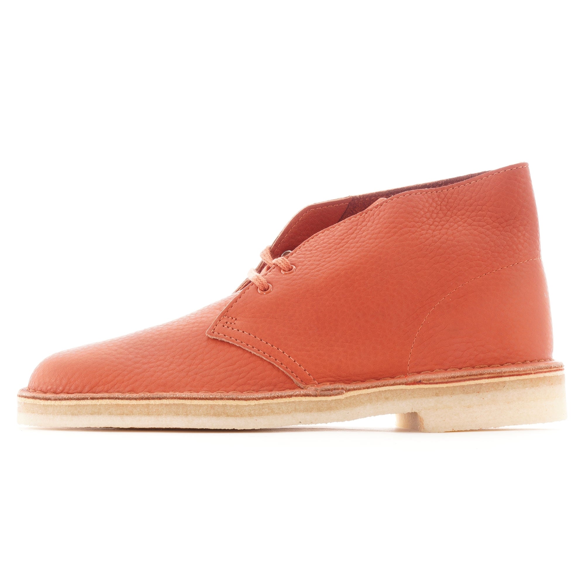 Clarks Originals Desert Boot - Burnt Orange Leather