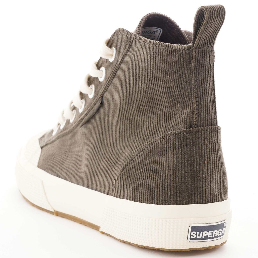 Superga 2473 Corduroy Trainers - Military Green