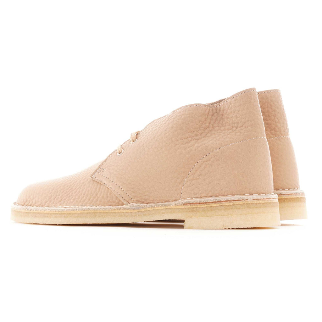 Clarks Originals Desert Boot - Off White Leather