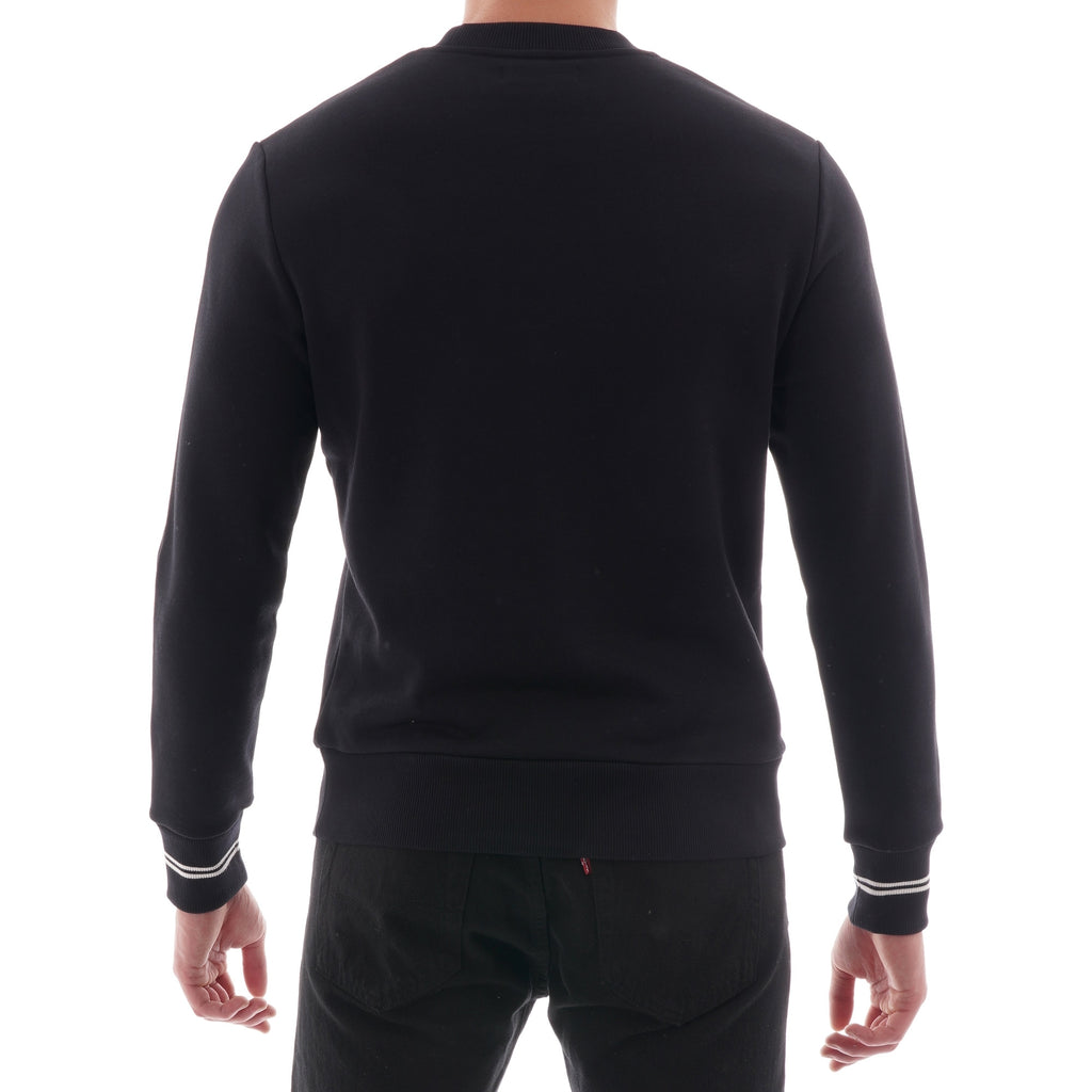 Fred Perry Reissues Crew Neck Sweatshirt - Black