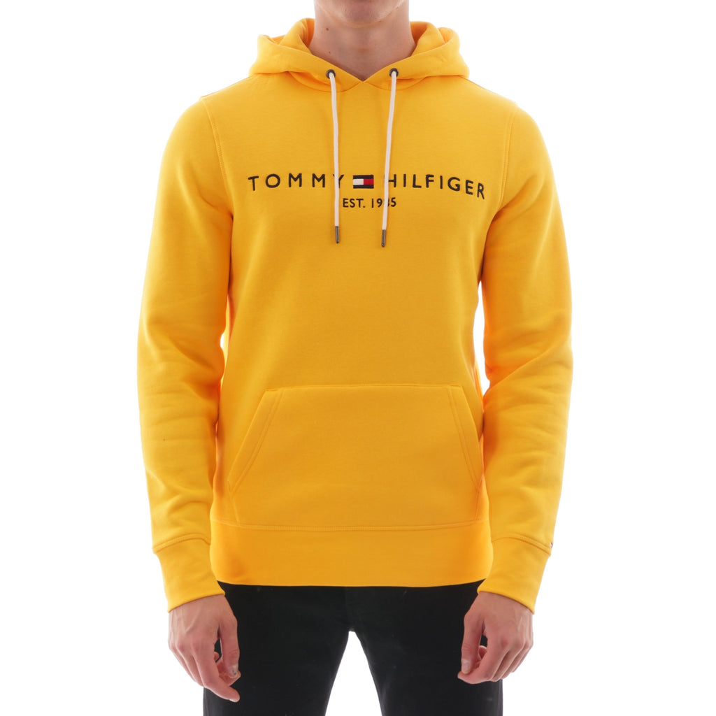 Tommy Hilfiger Tommy Logo Hoodie - Spectra Yellow