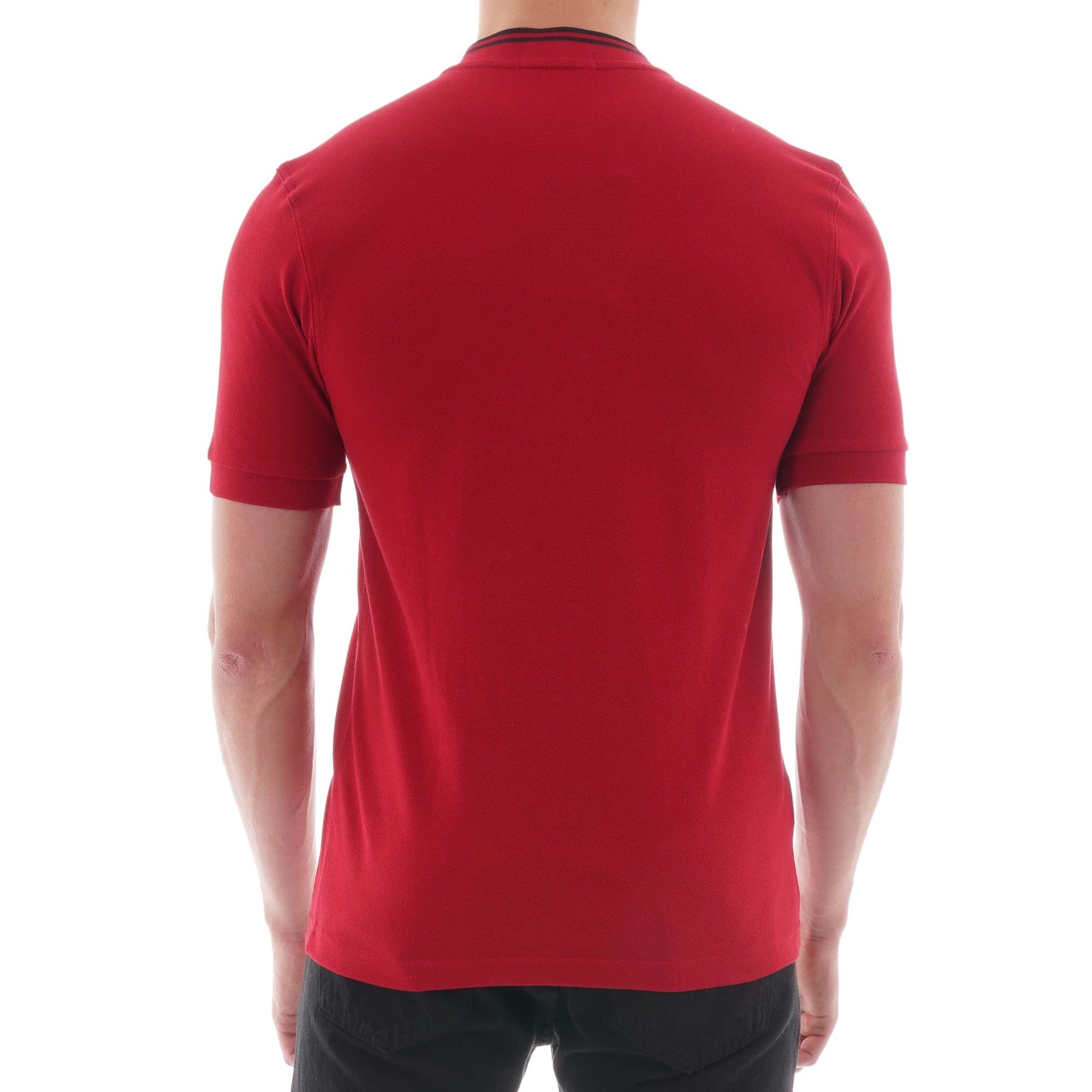 Fred Perry Bomber Collar Polo Shirt - Siren