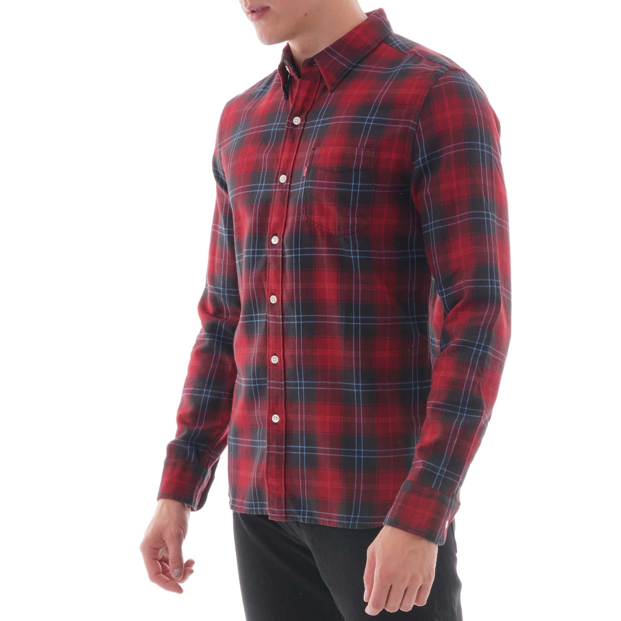 Levi's® Checked Shirt - Red