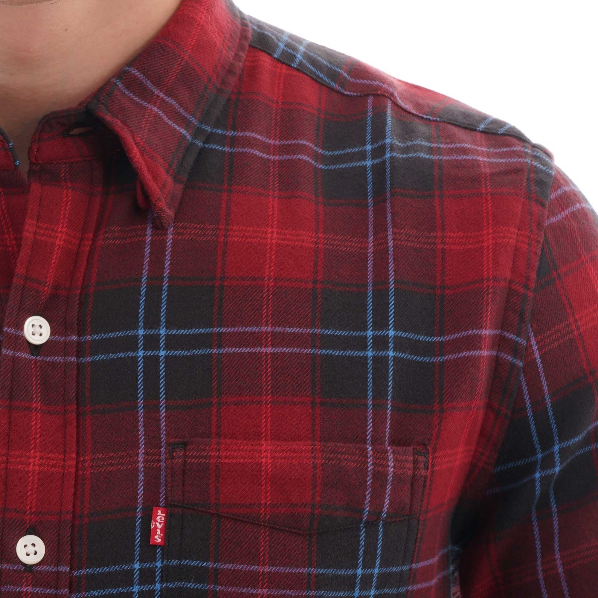 Levi's® Checked Shirt - Red