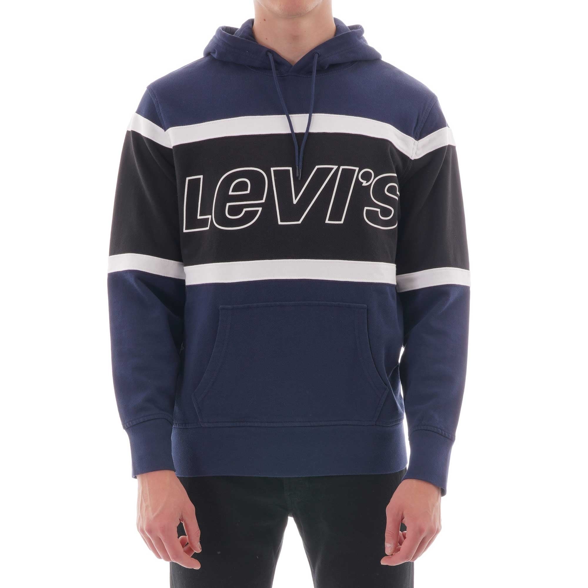Levi's® Pieced Hoodie - Blue